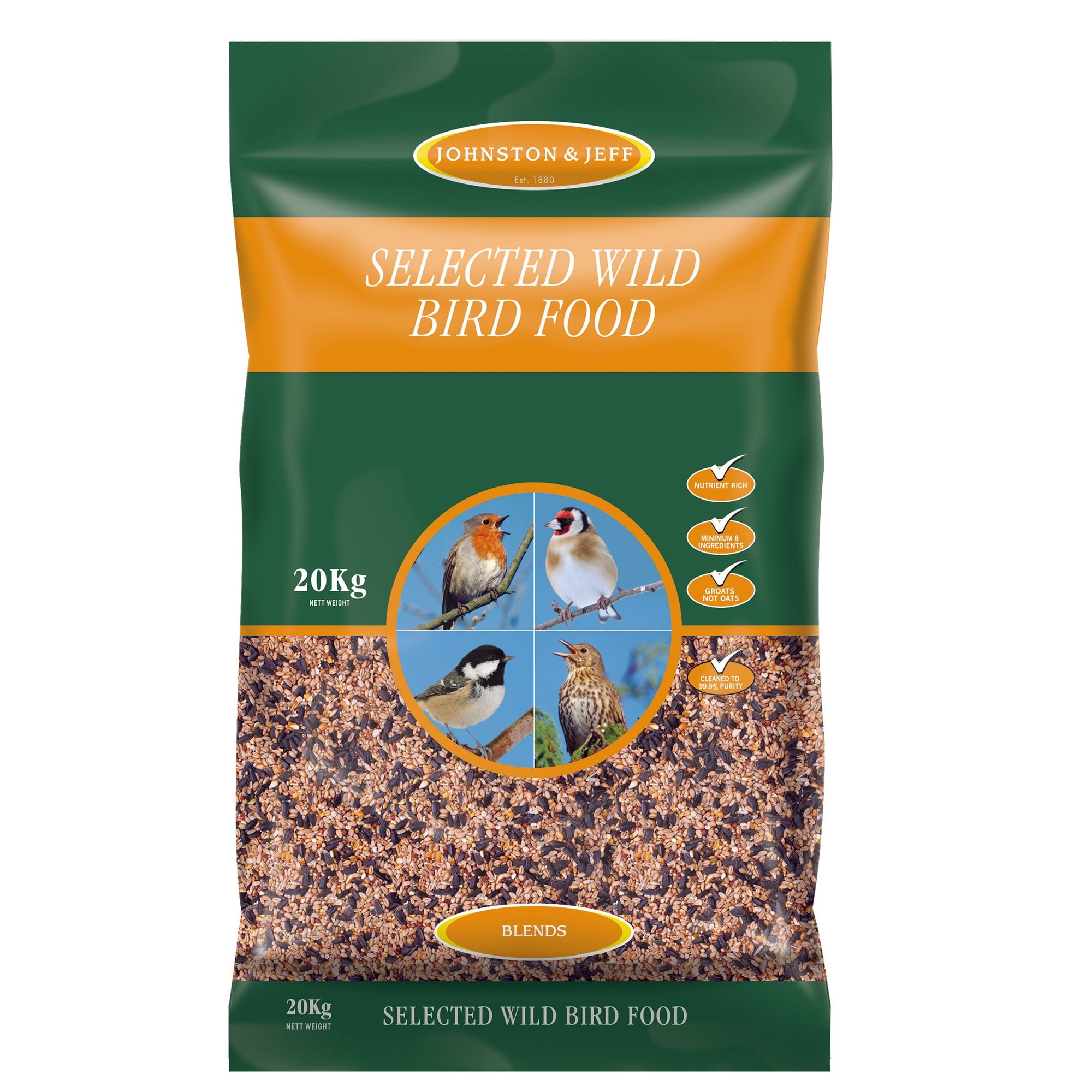 Selected Wild Bird Seed 20kg