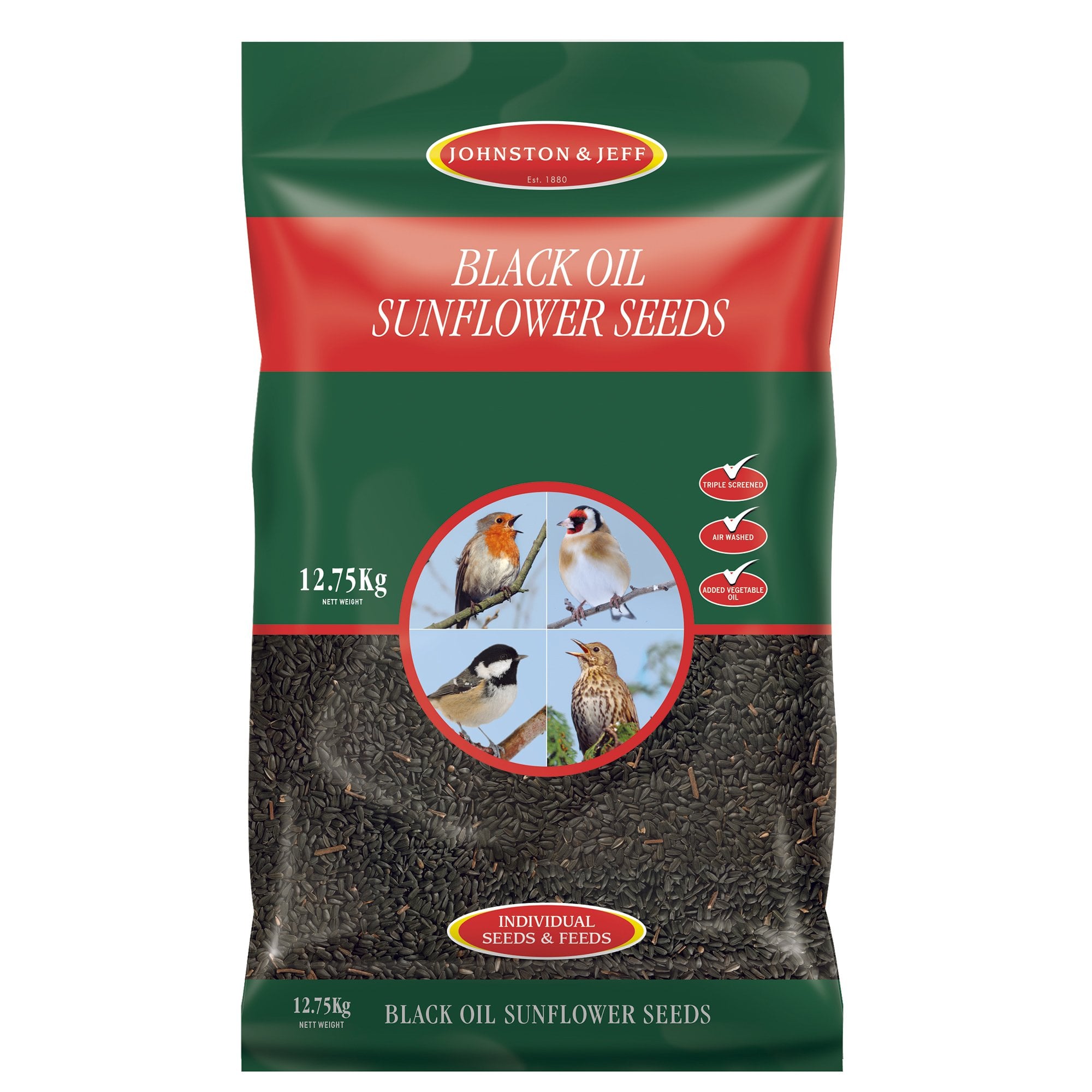 Black Sunflower Wild Bird Seed 12.75kg