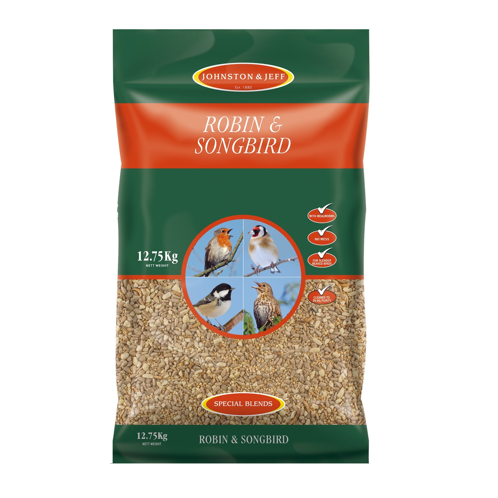 Robin & Songbird Mix Wild Bird Seed 12.75kg
