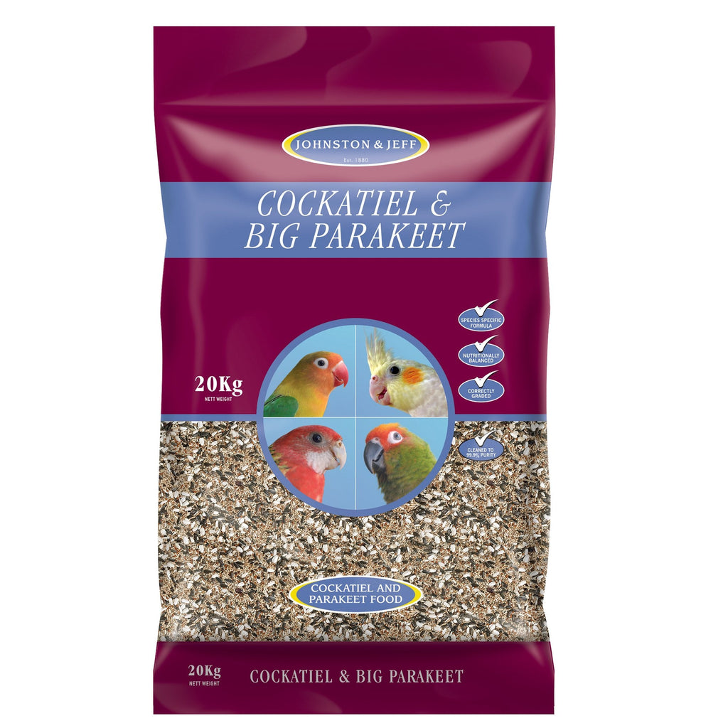 Cockatiel & Big Parakeet Bird Seed 20kg