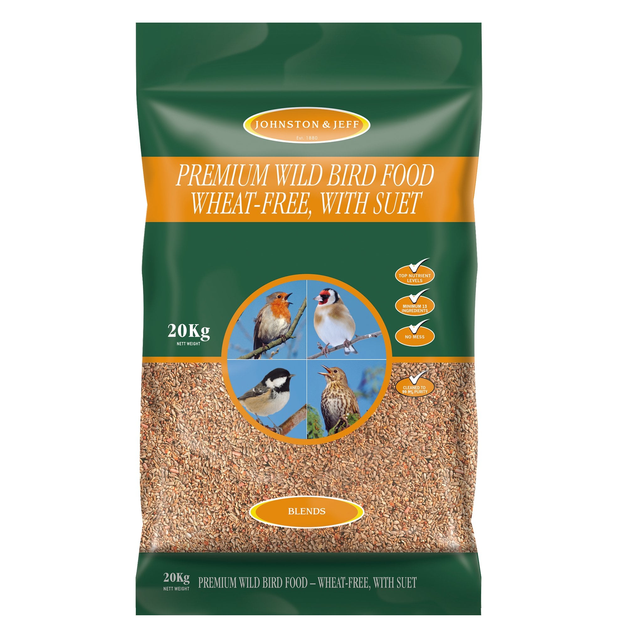 Premium Wild Bird Seed 20kg