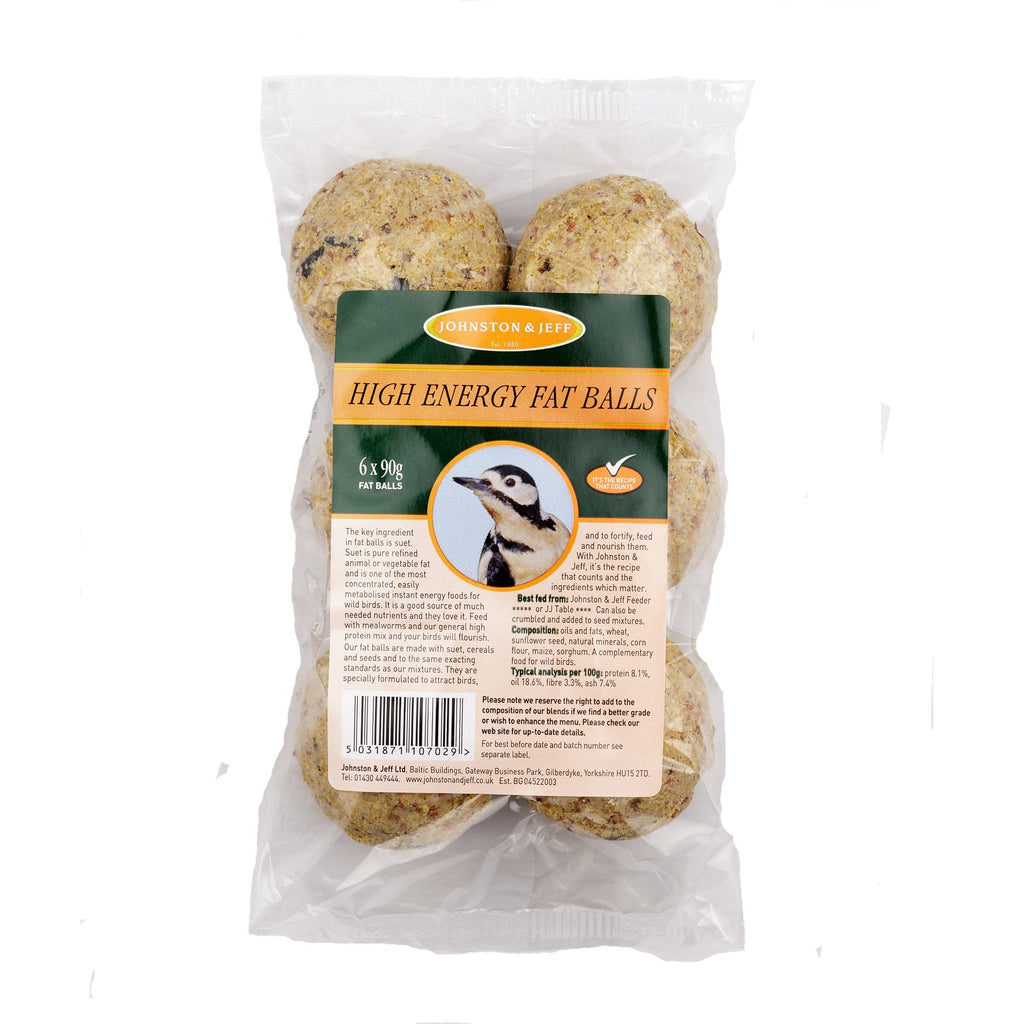 Wild Bird High Energy Fat Balls 6 x 90g