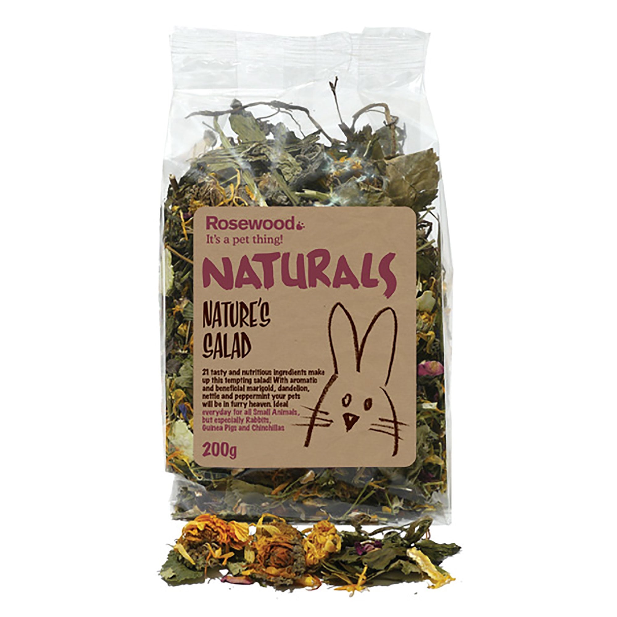 Naturals Nature's Salad For Small Animals 200g