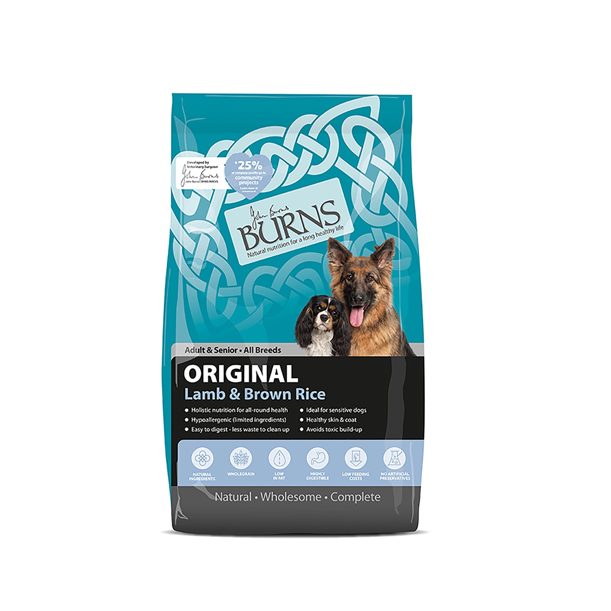 Original Lamb & Brown Rice Adult & Senior Dog Food 6kg