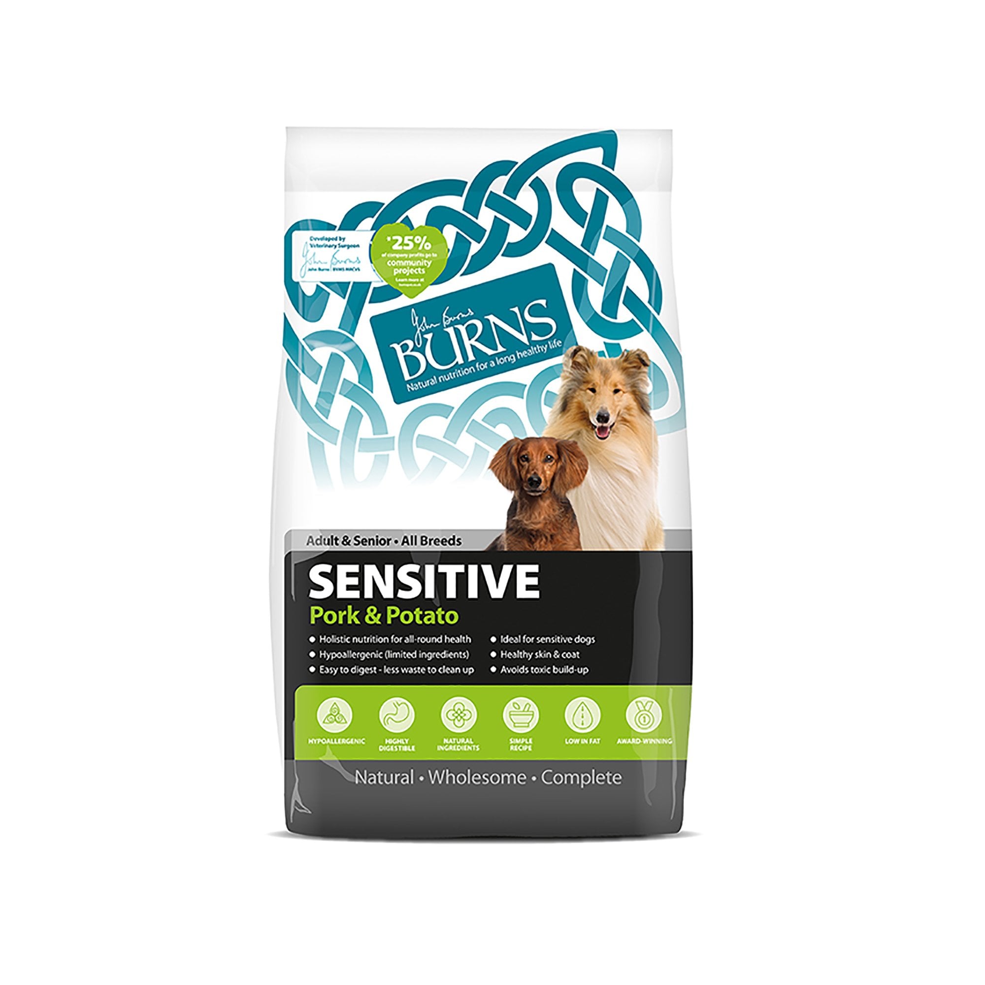 Sensitive Pork & Potato Adult & Senior Dog Food 6kg