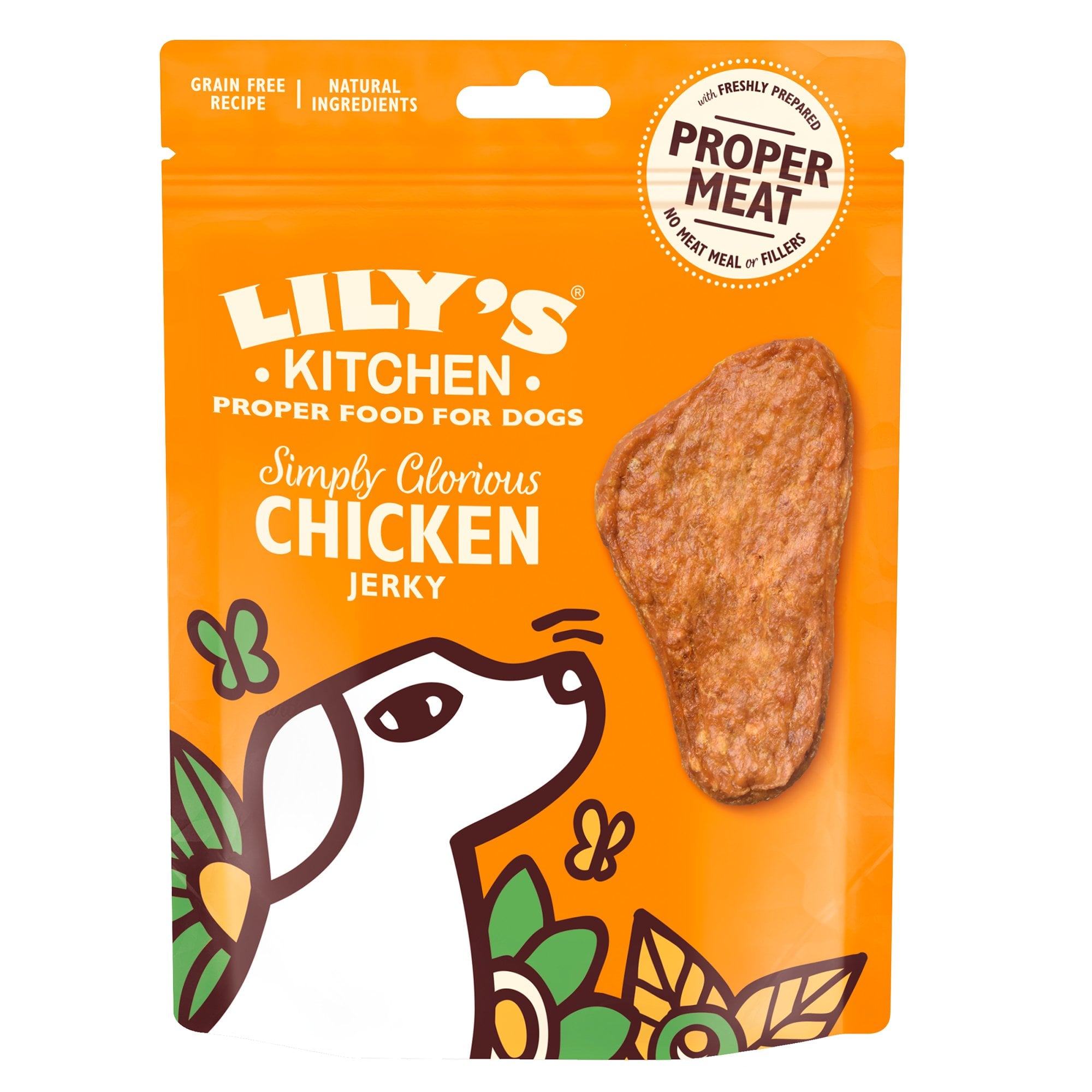 Simply Glorious Chicken Jerky Dog Treats 70g