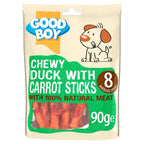 Armitage Good Boy Chewy Duck With Carrot Sticks Dog Treat 90g