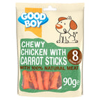 Armitage Good Boy Chewy Chicken With Carrot Stick Dog Treat 90g