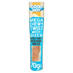 Good Boy Mega Chewy Twist with Duck Dog Treat 70g