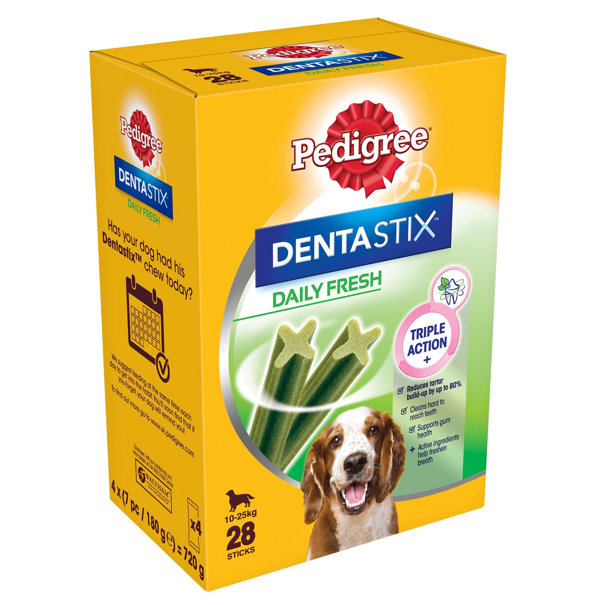 Dentastix Fresh Daily Oral Care Dental Dog Treats Medium - 28 Sticks
