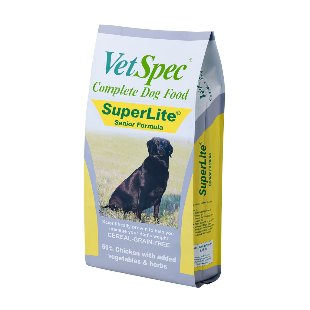 VetSpec SuperLite Senior Formula Dog Food 12kg