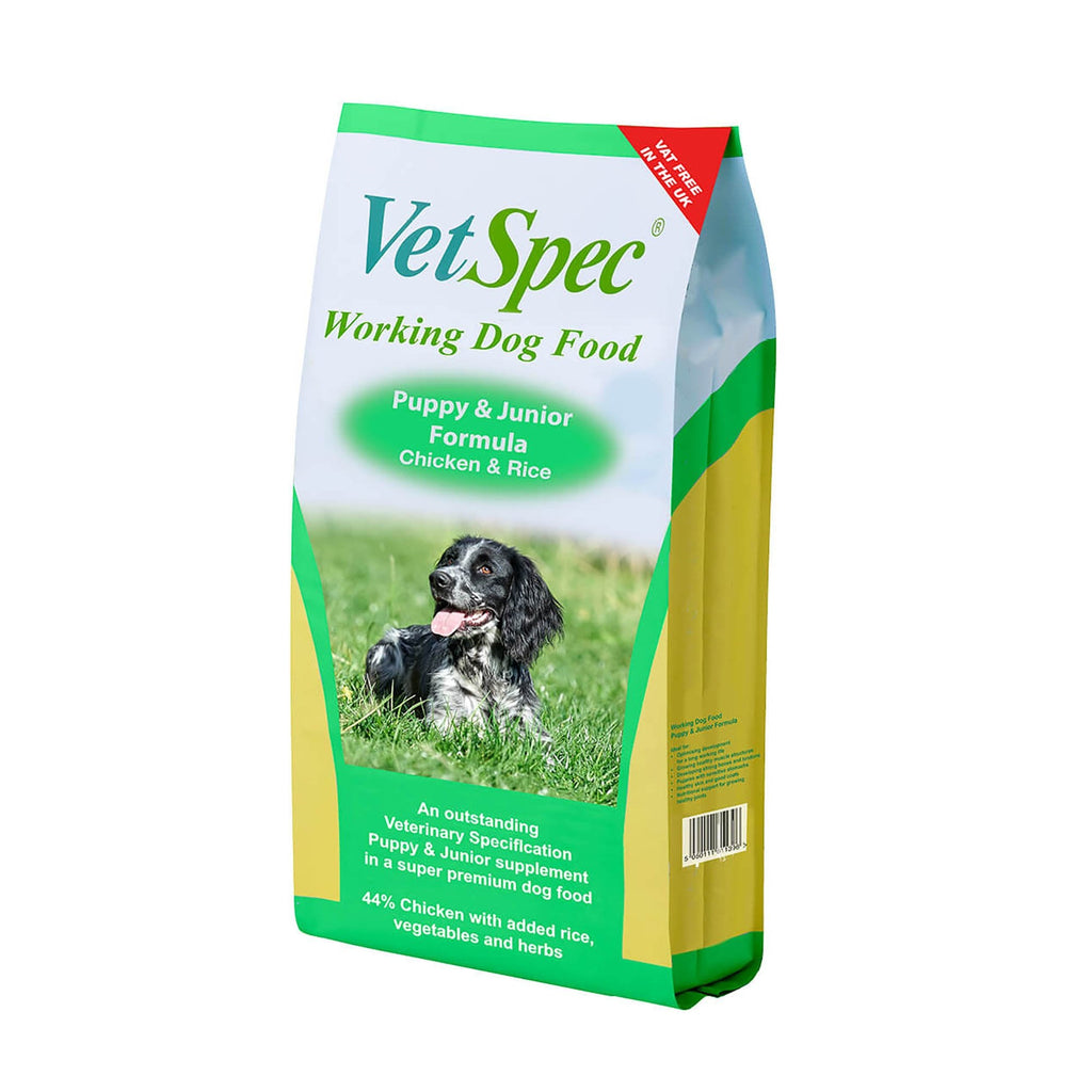 Puppy & Junior Formula Working Dog Food 15kg