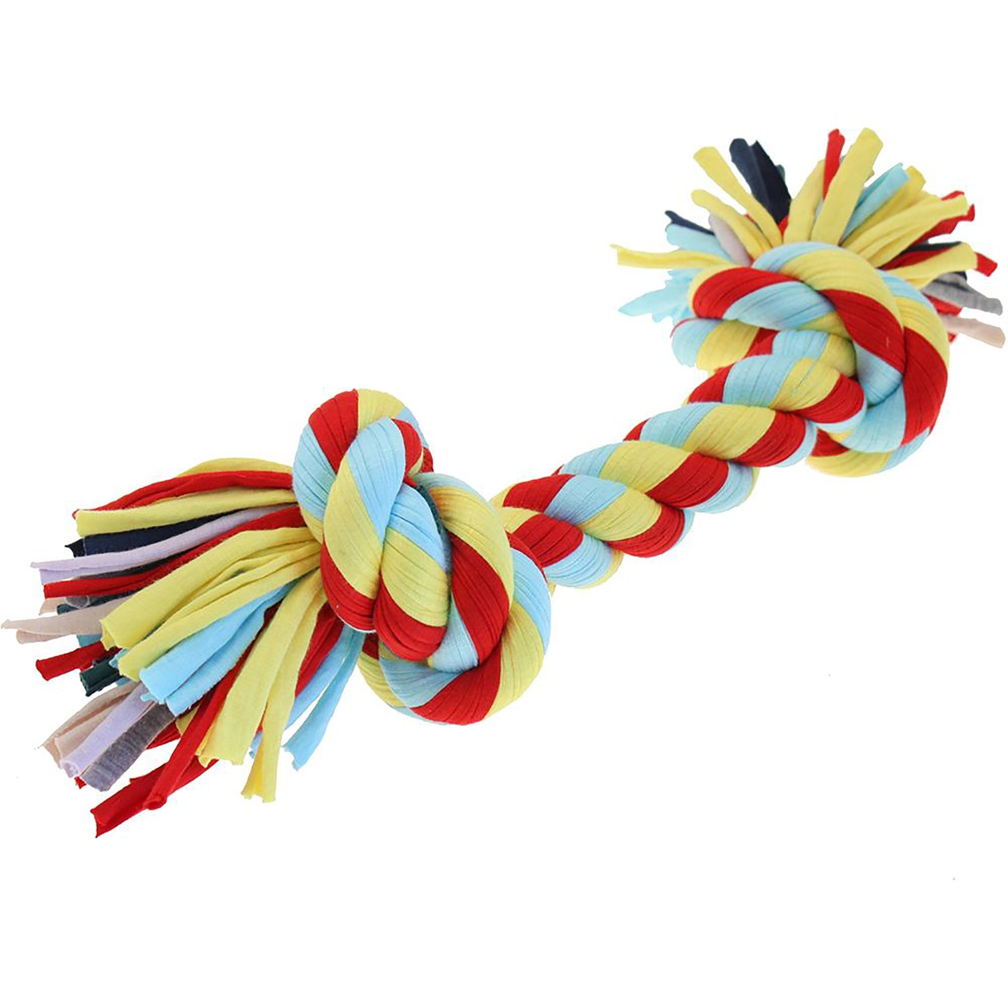 Twist-Tee 2 Knot Tugger Dog Toy Large