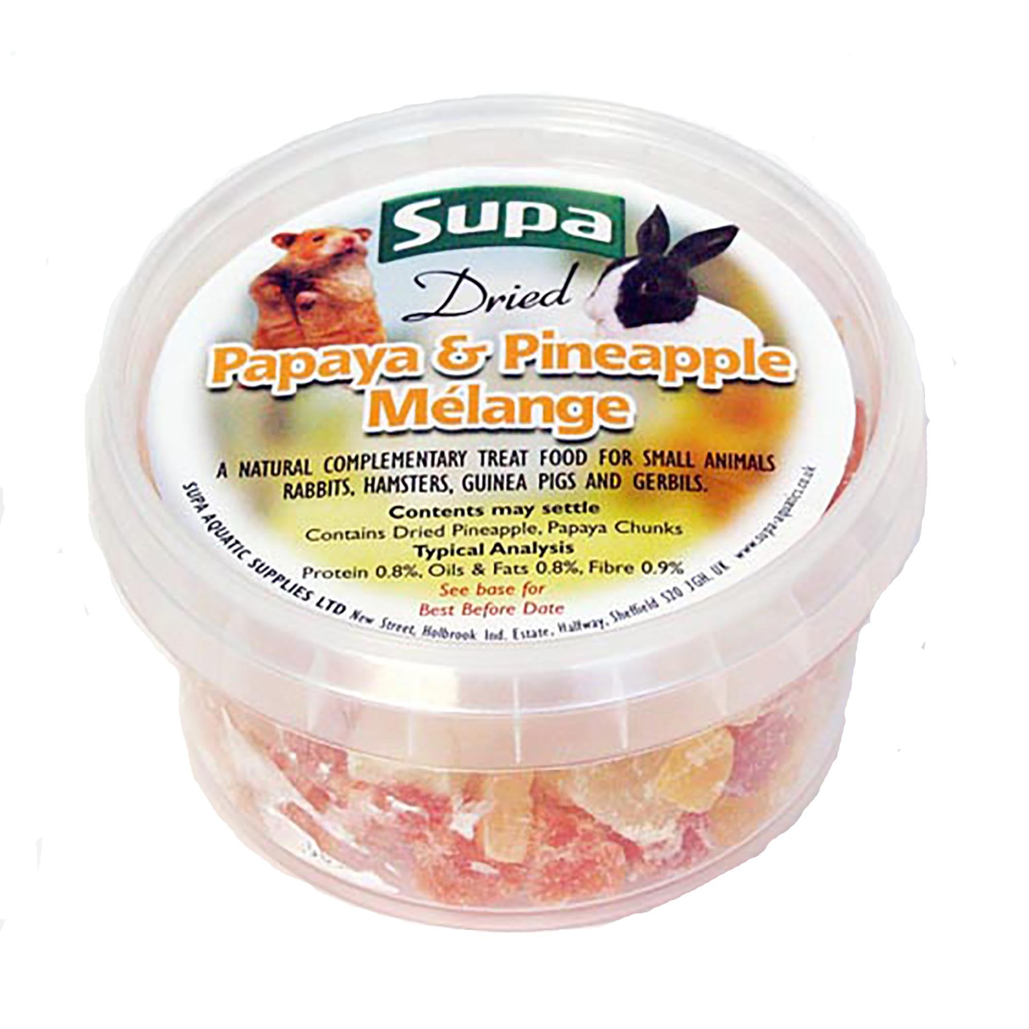 Dried Papaya & Pineapple Small Animal Treat 225ml