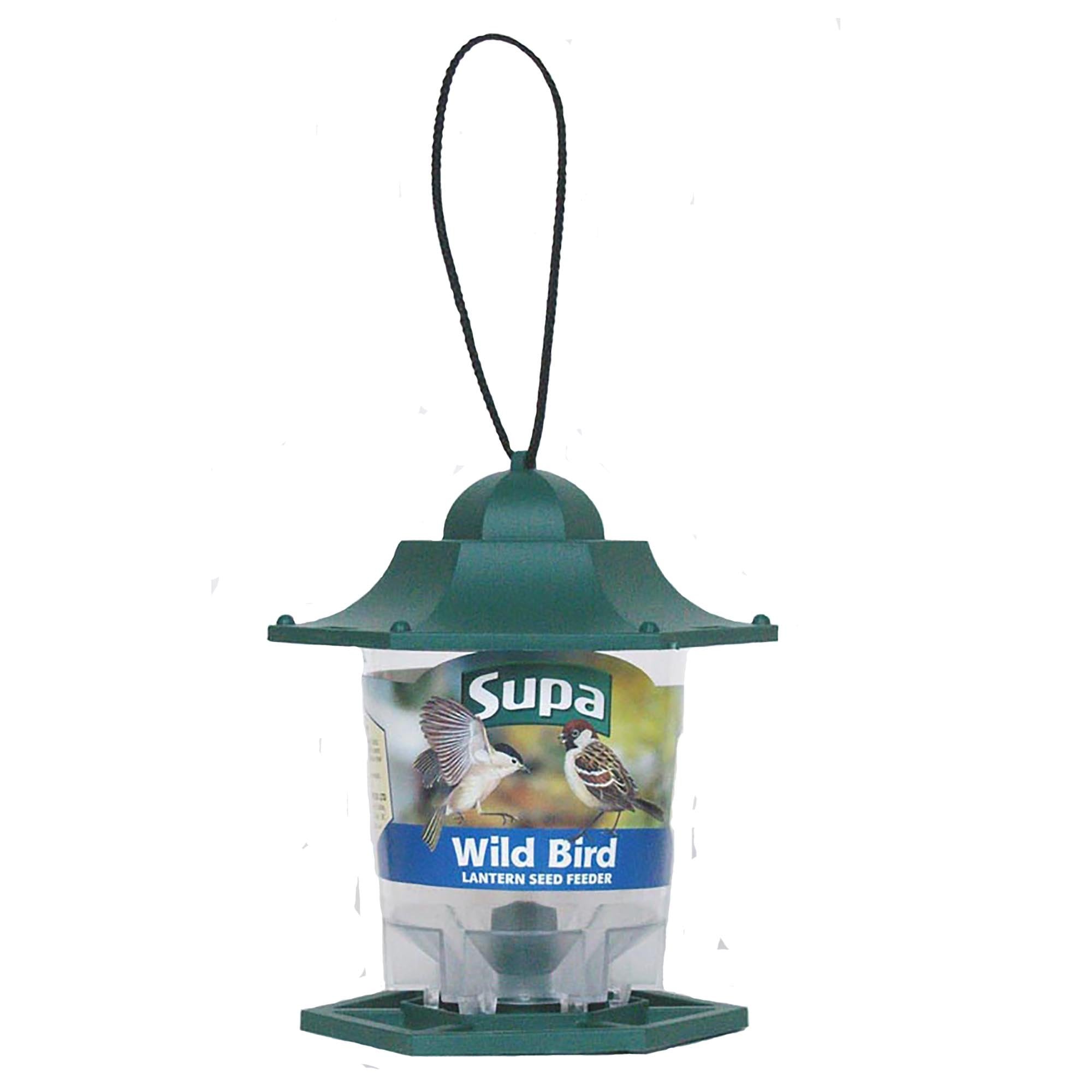 Plastic Lantern Wild Bird Seed Feeder