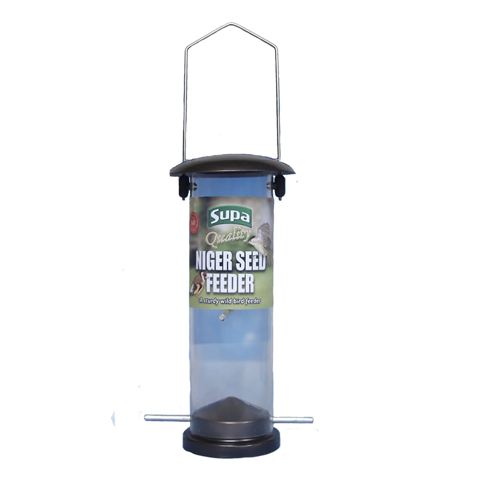 Metal Niger Seed Wild Bird Feeder