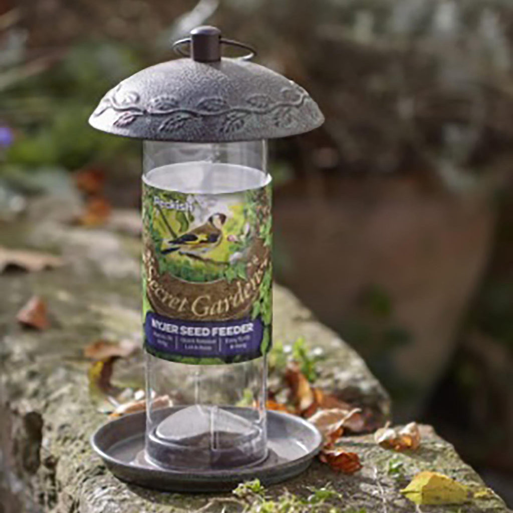 Peckish Secret Garden Nyjer Seed Feeder