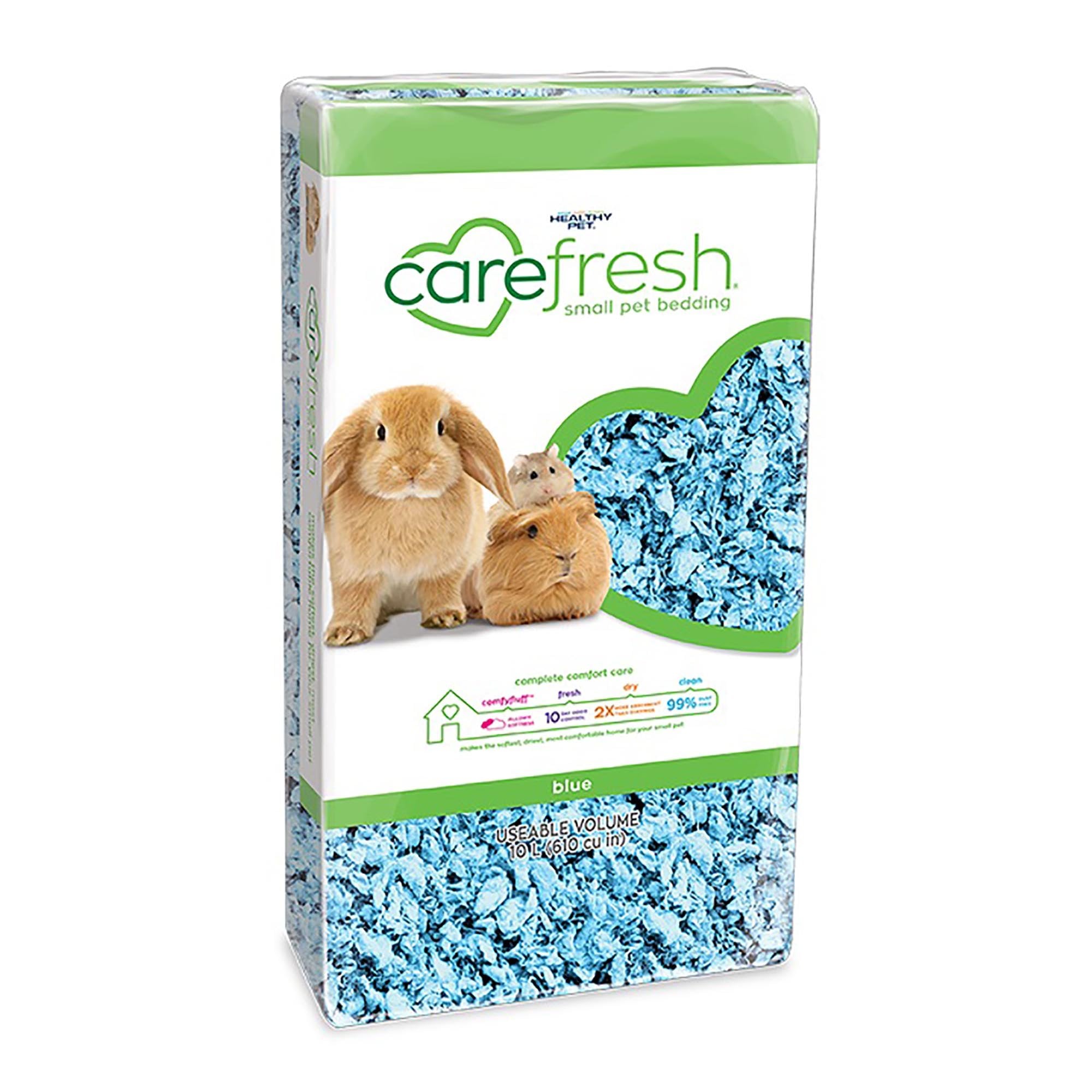 Colours Natural Small Animal Bedding Blue 10 litre