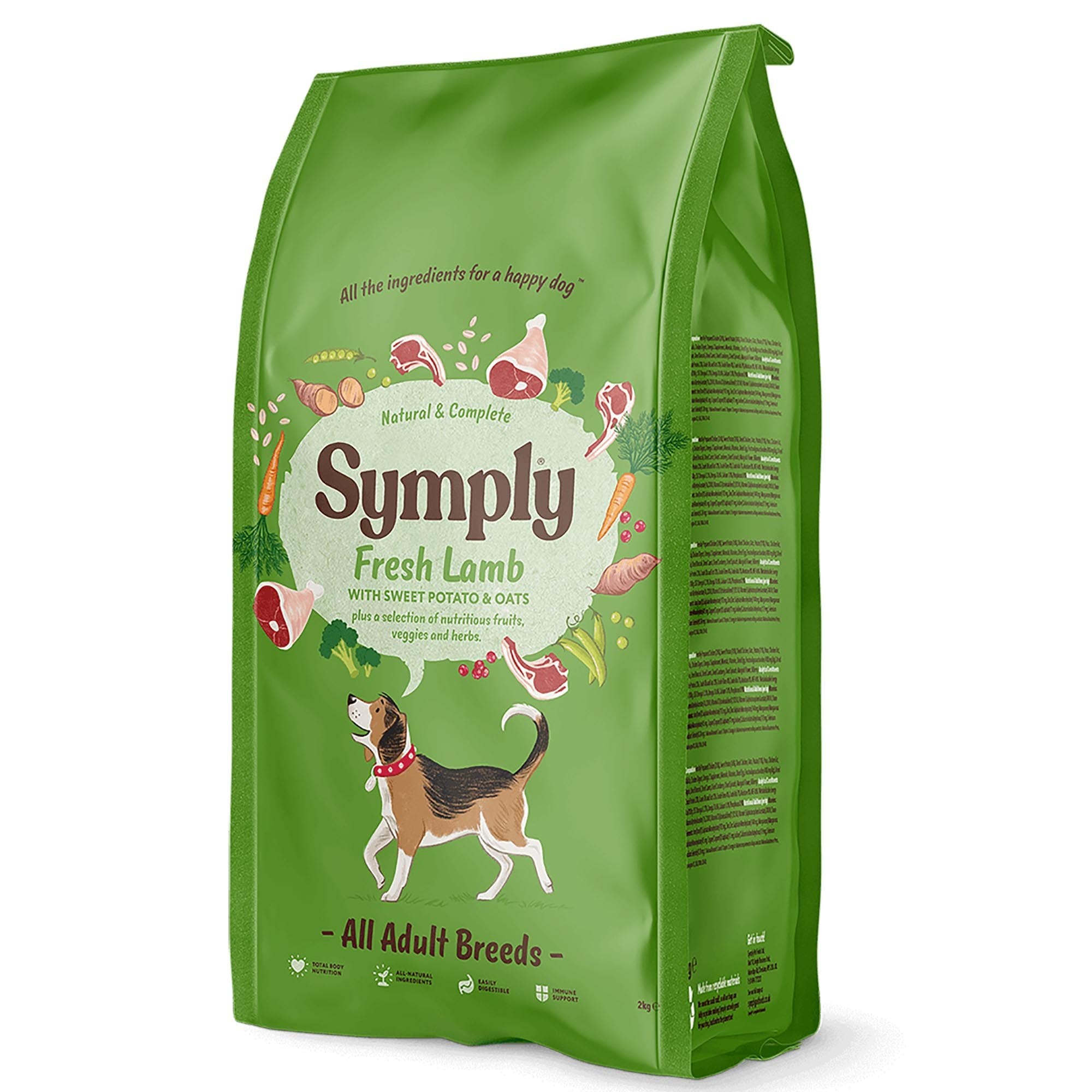 Adult Dog Food with Fresh Lamb 2kg
