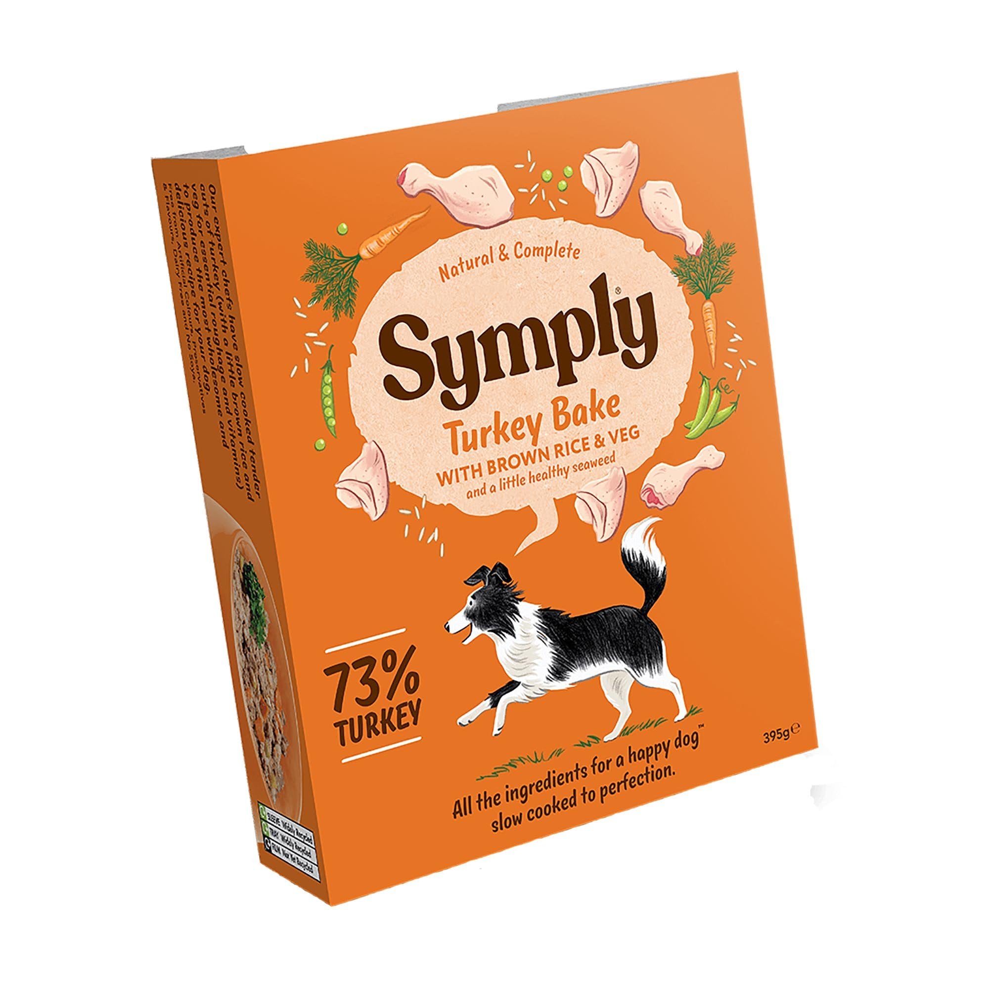 Turkey Bake With Brown Rice & Veg Wet Dog Food - 7 x 395g