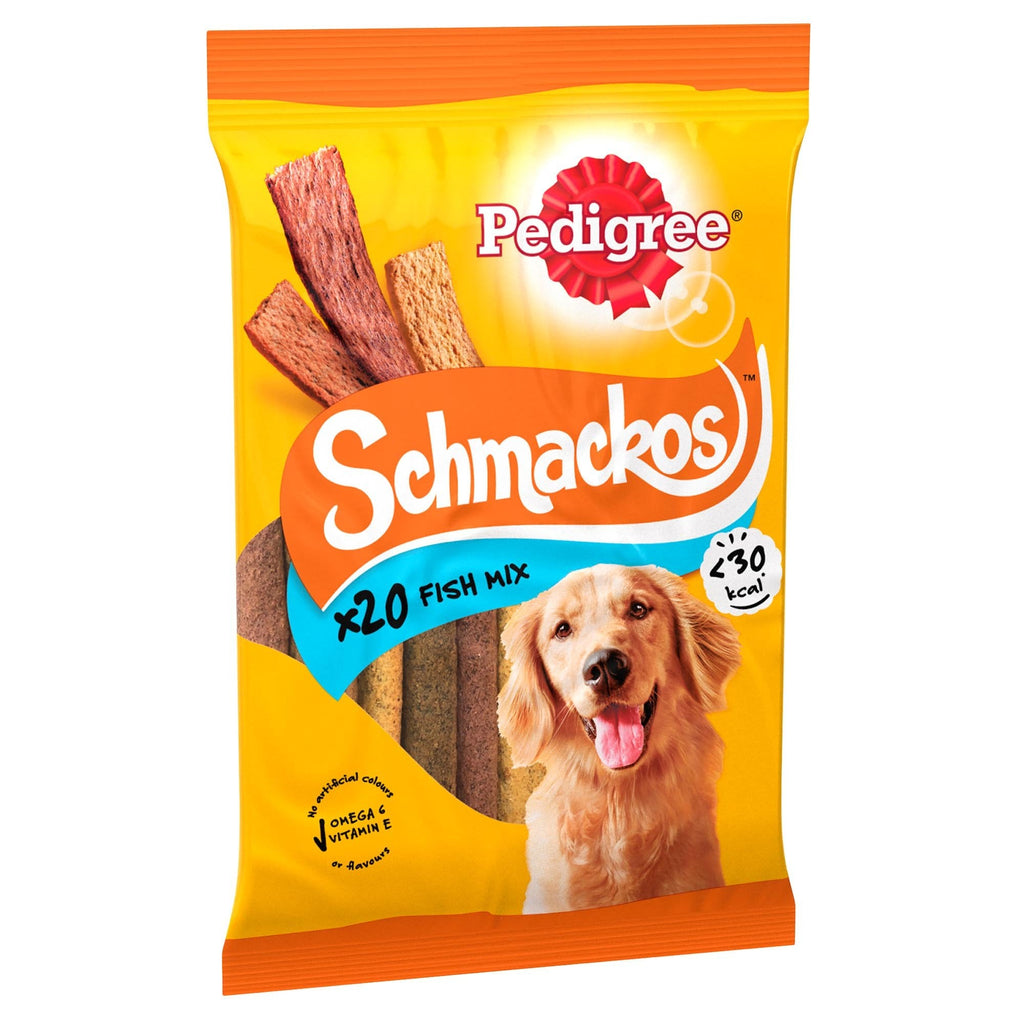 Schmackos Dog Treats With Fish - 20 Sticks x 9