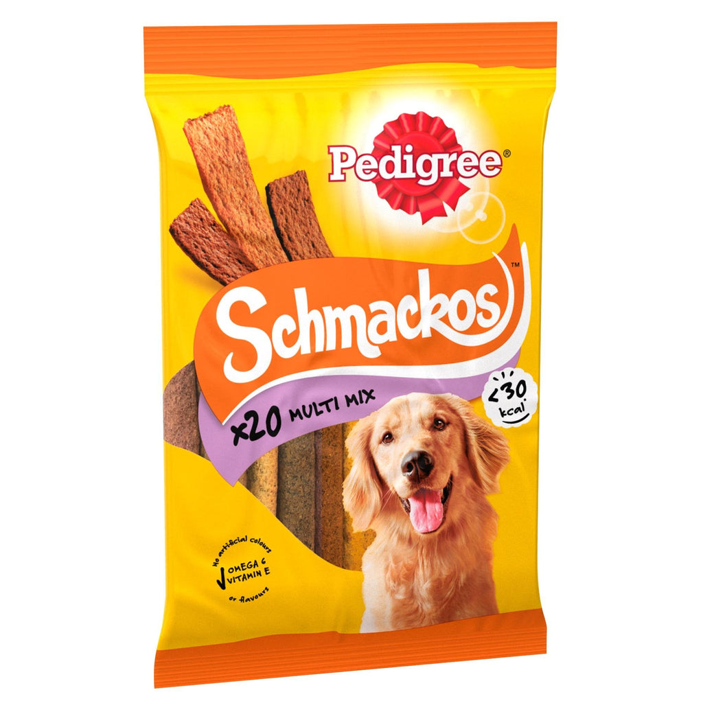 Schmackos Dog Treats with Meat Mix - 20 Sticks x 9
