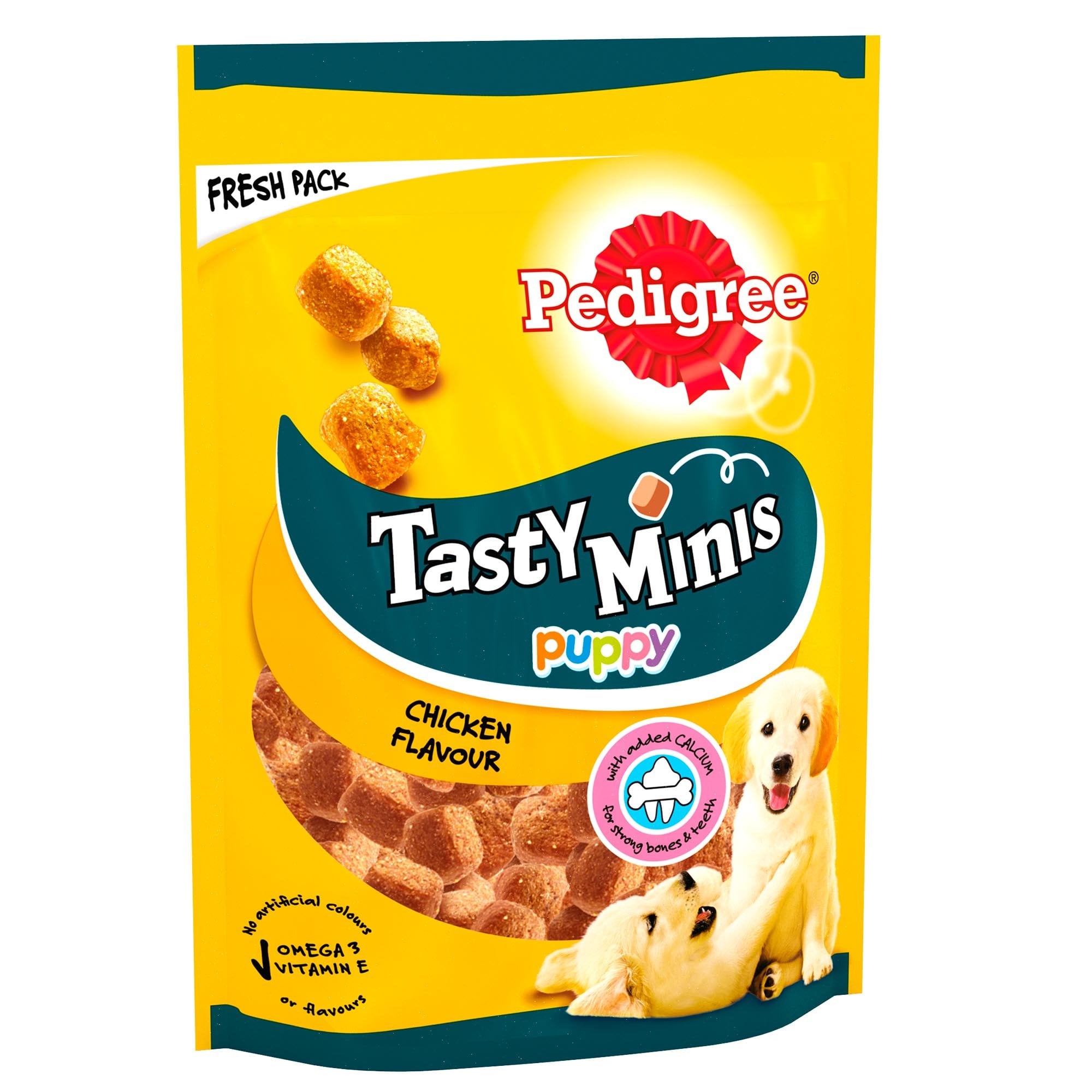 Tasty Minis Puppy Dog Treats With Chicken 125g x 8