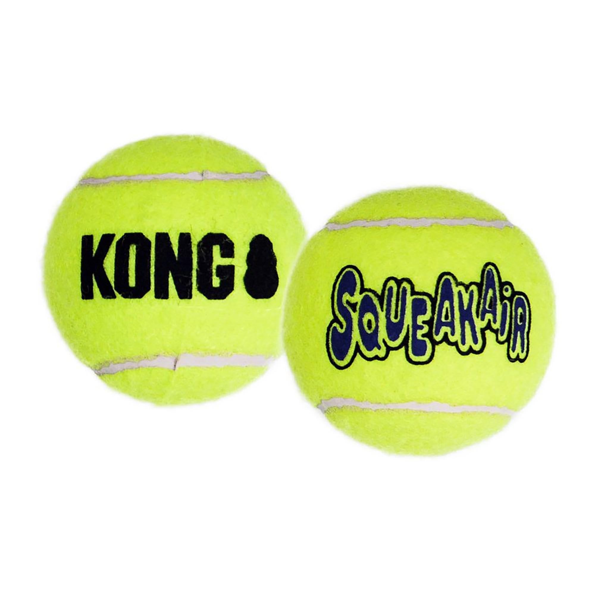 KONG Air SqueakAir Tennis Balls Dog Toy Large 2 Pack