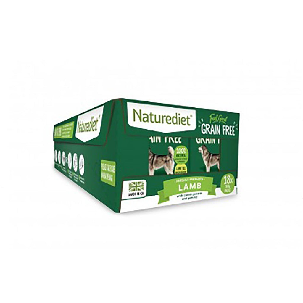 Feel Good Grain Free Lamb Adult Wet Dog Food 18 x 390g