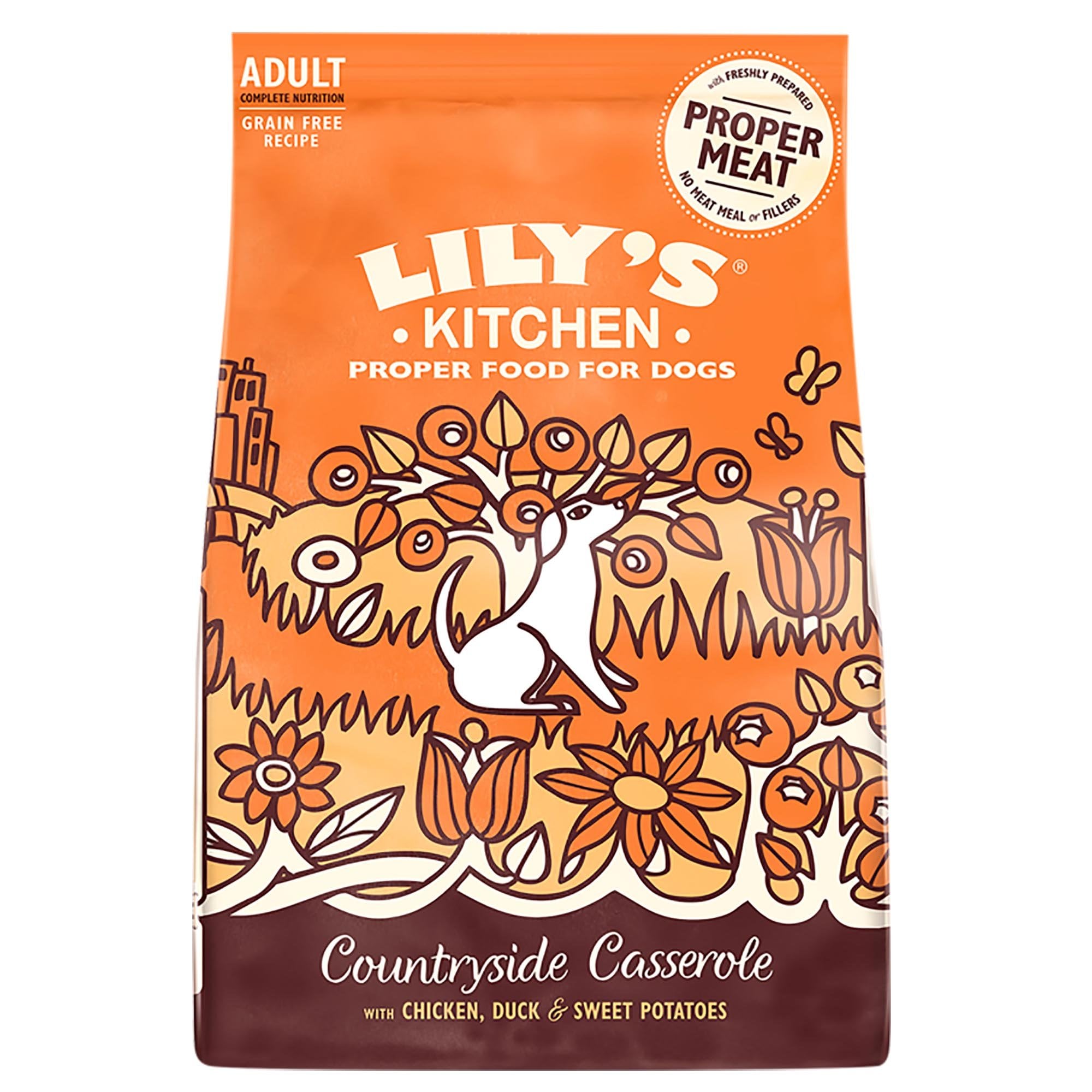 Countryside Casserole With Chicken, Duck & Sweet Potatoes Adult Dog Food 2.5kg