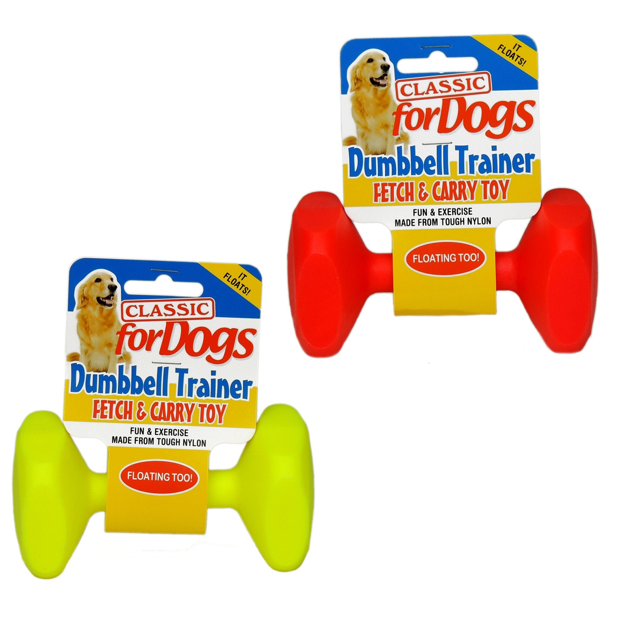 Dumbbell Trainer Fetch & Carry Dog Toy Small - 120mm