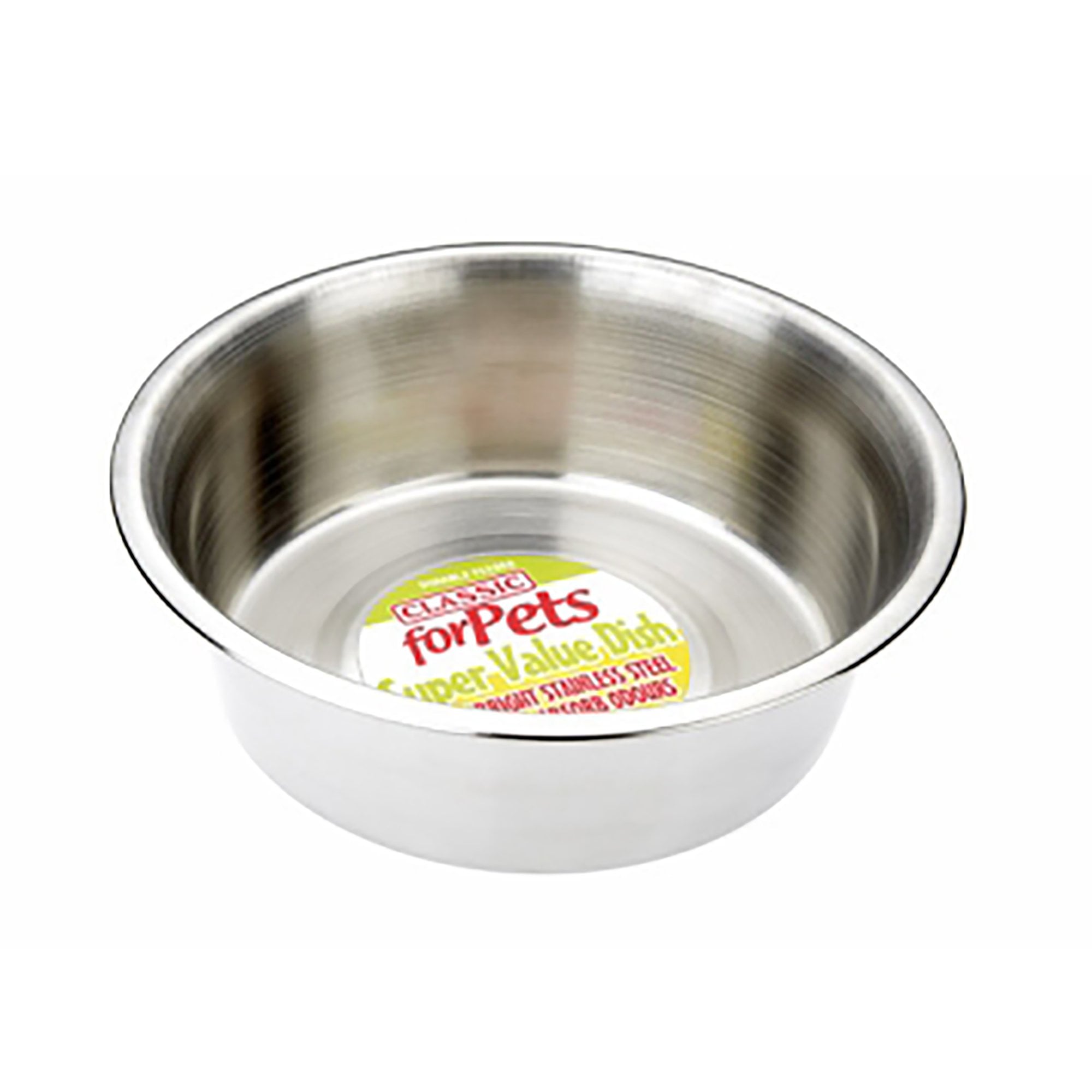 Super Value Stainless Steel Dog Bowl - 2800ml