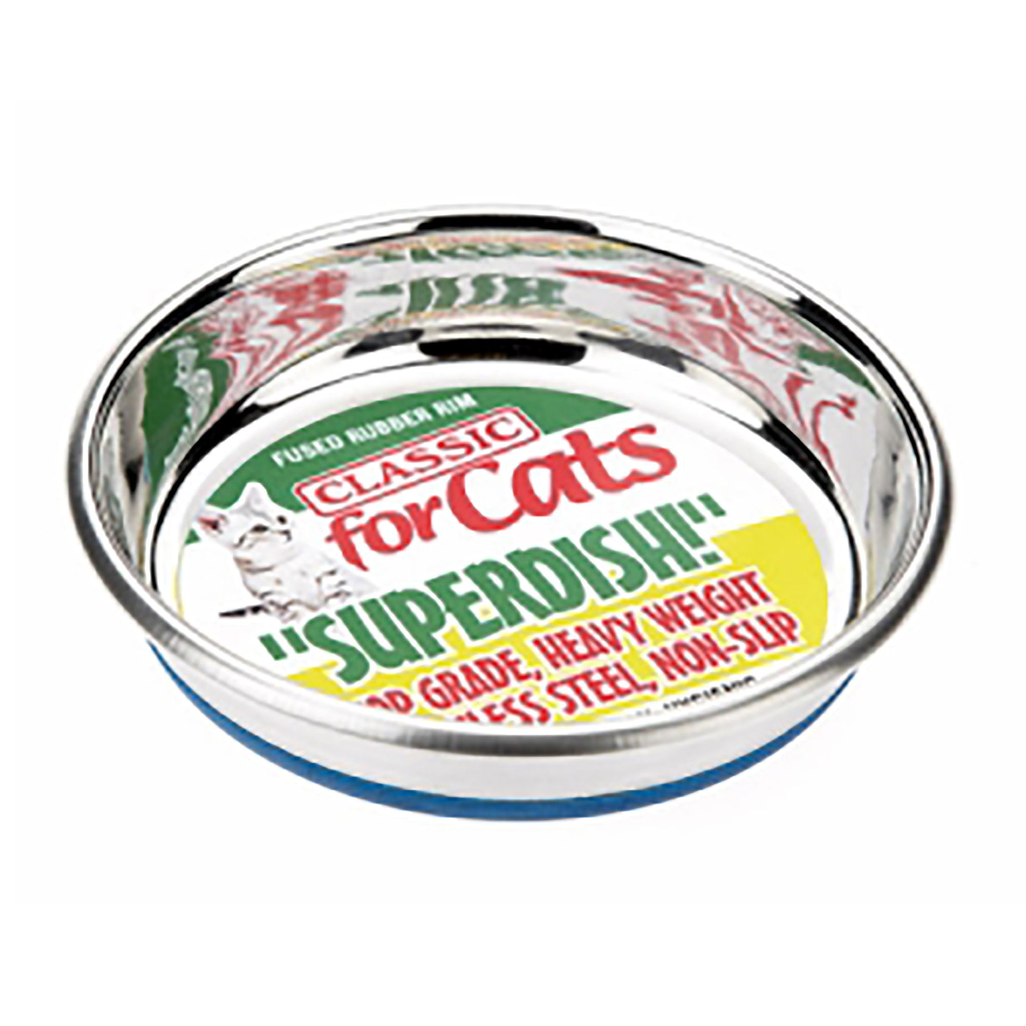 Stainless Steel Superdish For Cats - 250ml