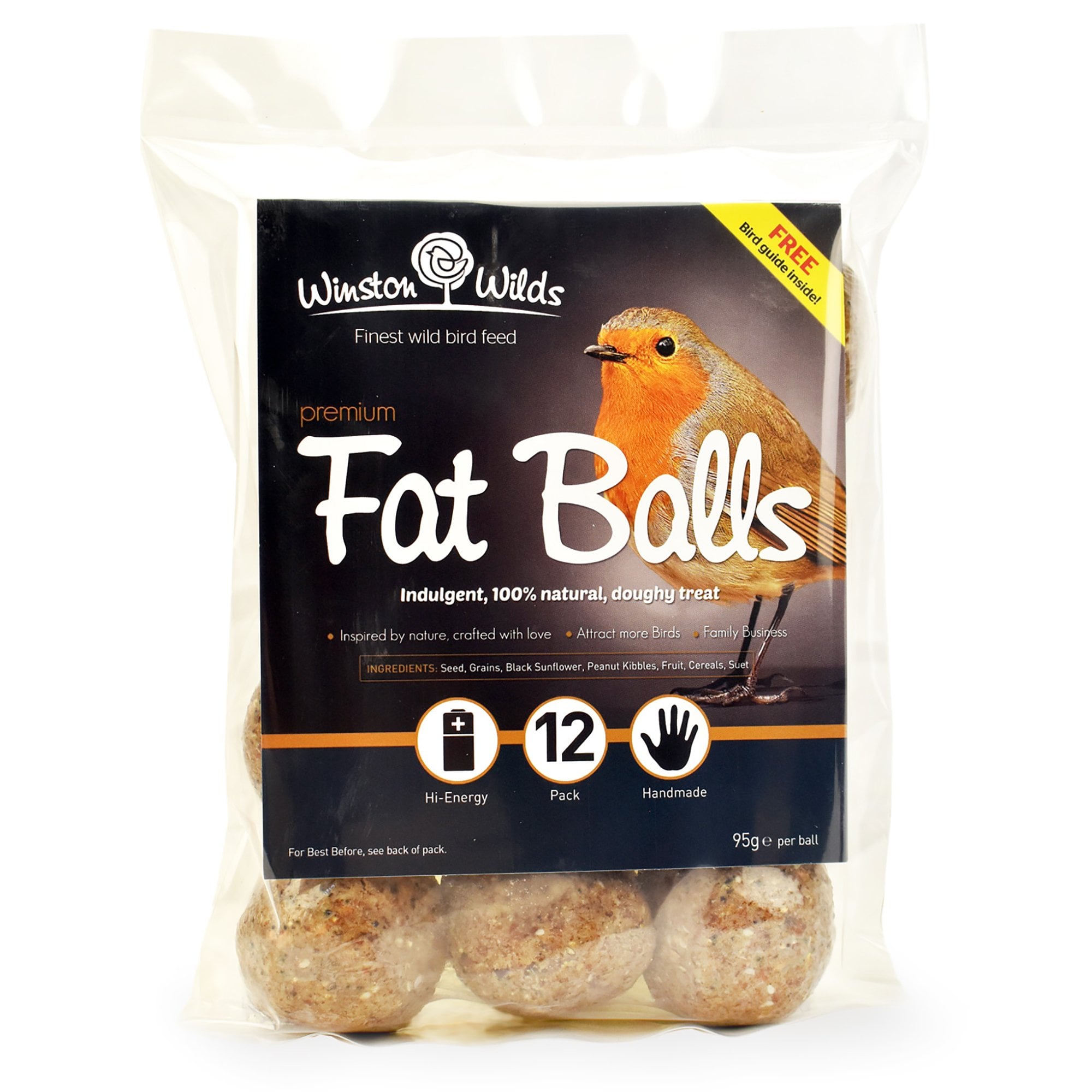 Premium Wild Bird Fat Balls 12pk