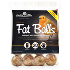 Winston Wilds Fat Balls packaging with a robin illustration on a white background