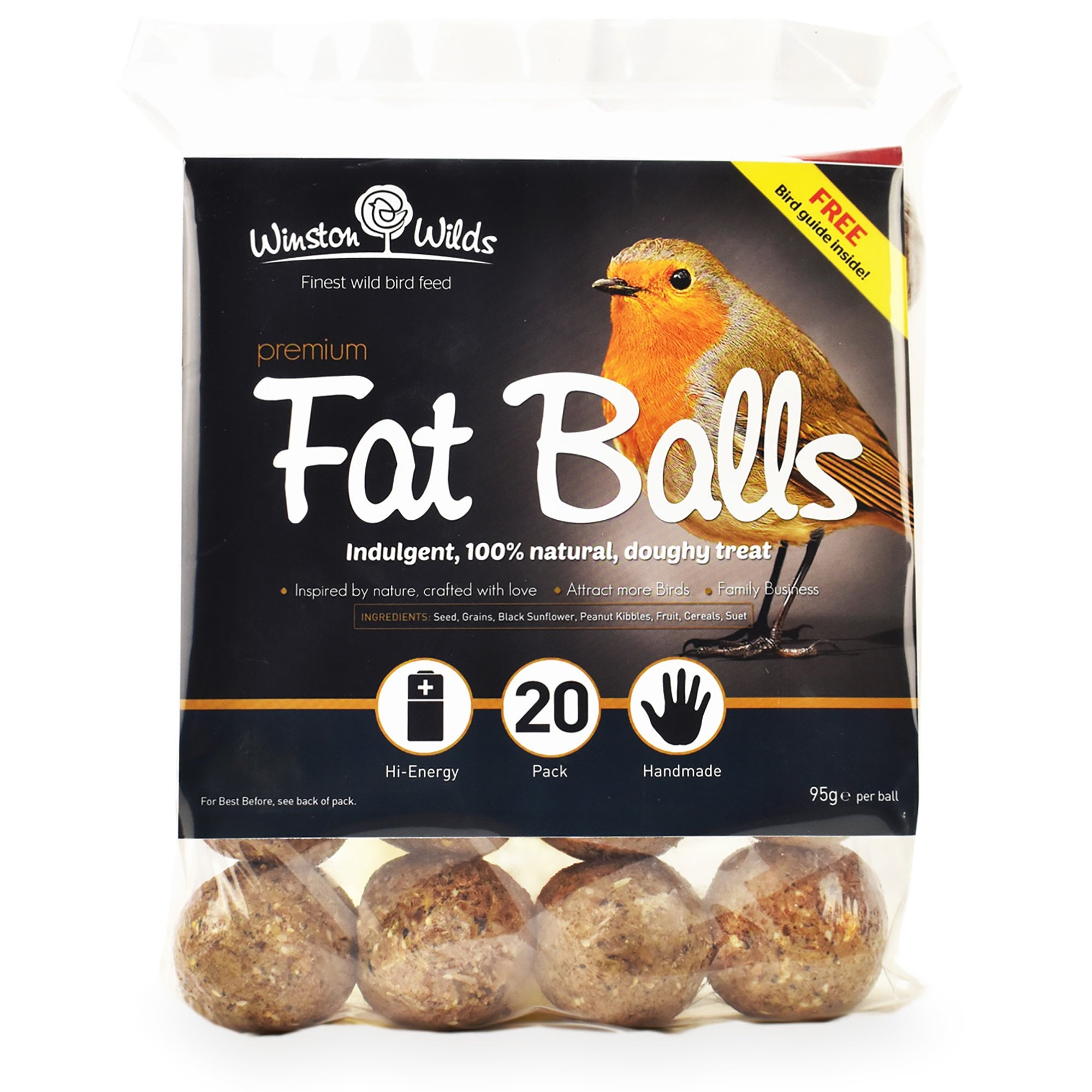 Premium Wild Bird Fat Balls 20pk