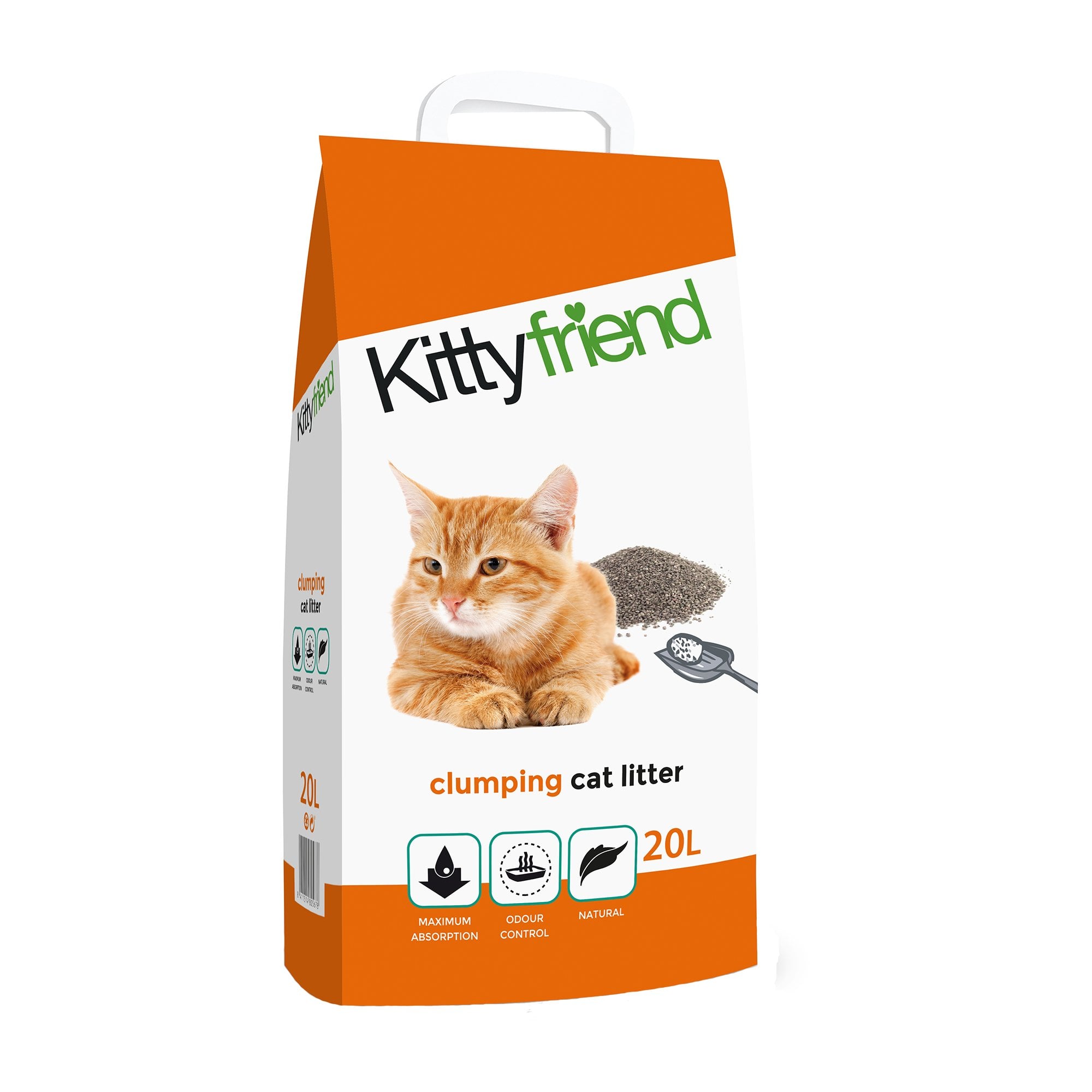 Kitty Friend Clumping Cat Litter 20ltr