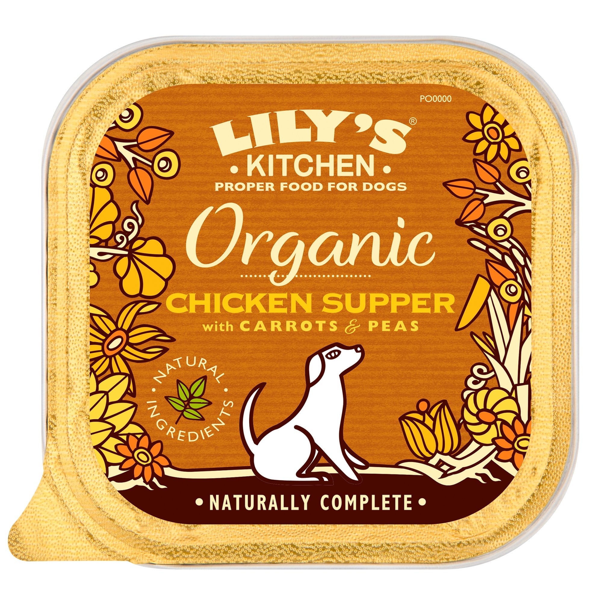 Organic Chicken Supper Wet Dog Food 150g