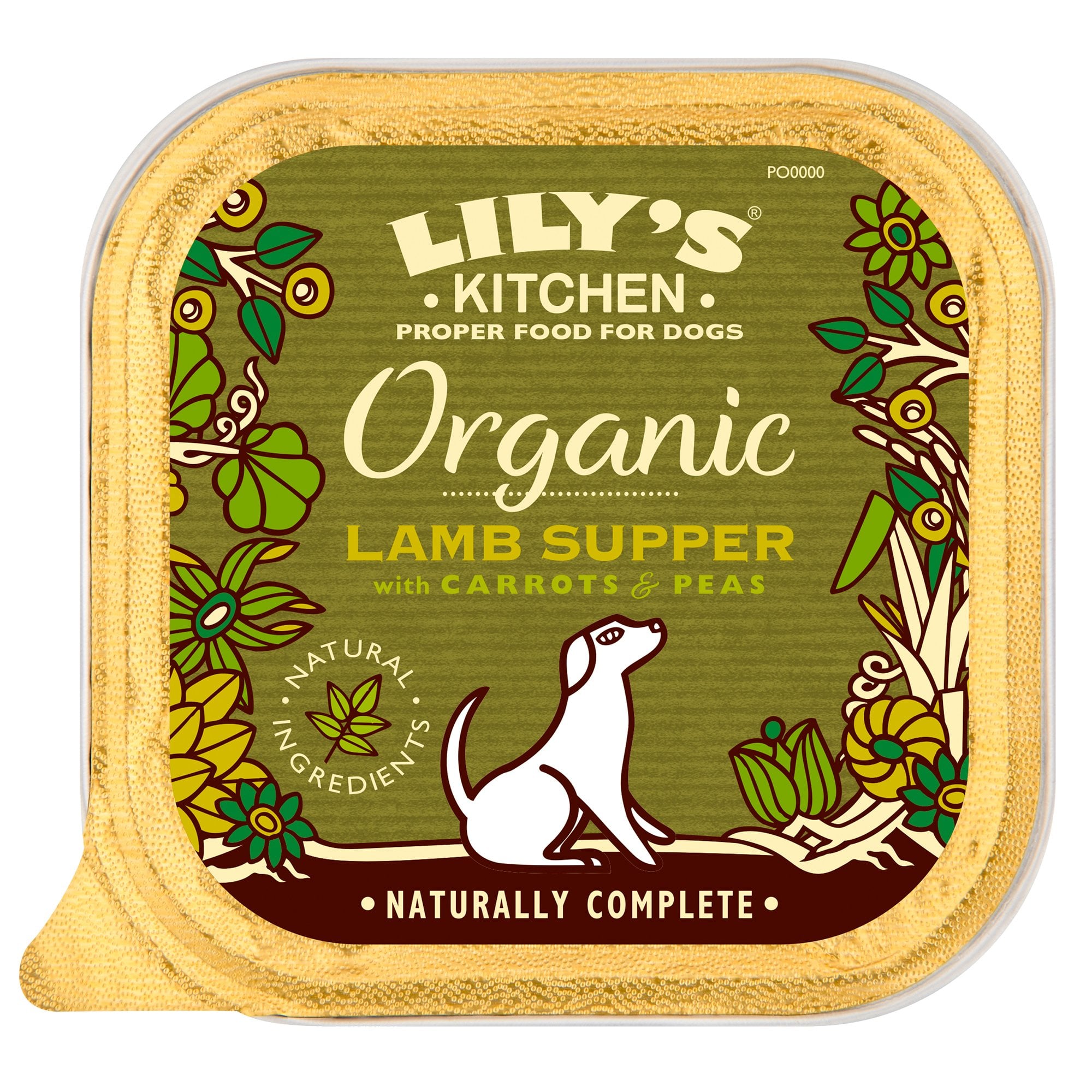 Organic Lamb Supper Wet Dog Food 150g