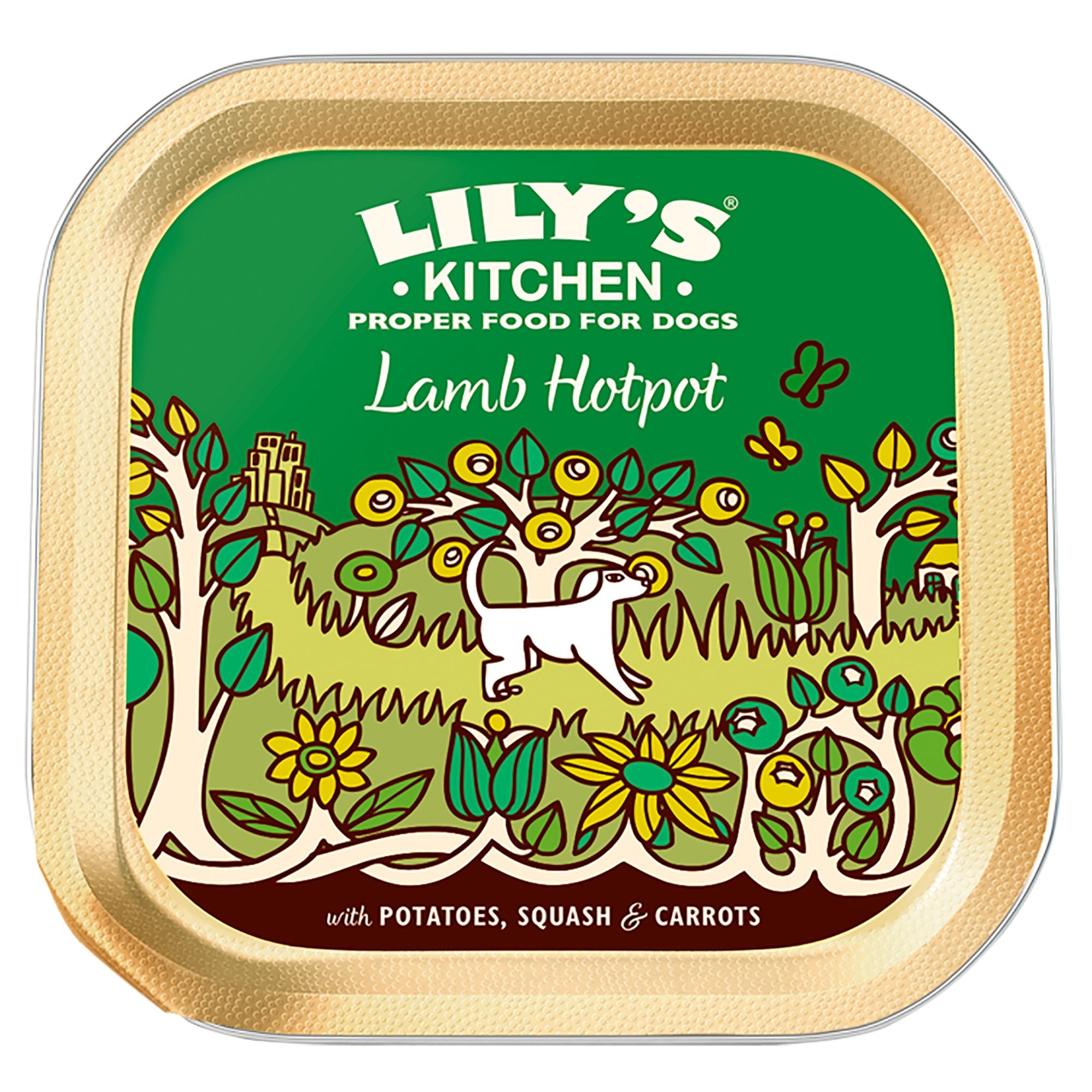 Lamb Hotpot With Potatoes, Squash & Carrots Wet Dog Food 150g