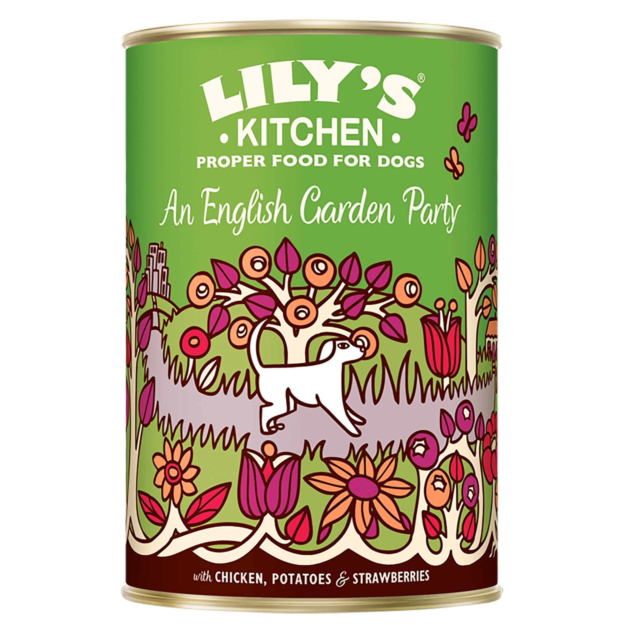 An English Garden Party Wet Dog Food 400g