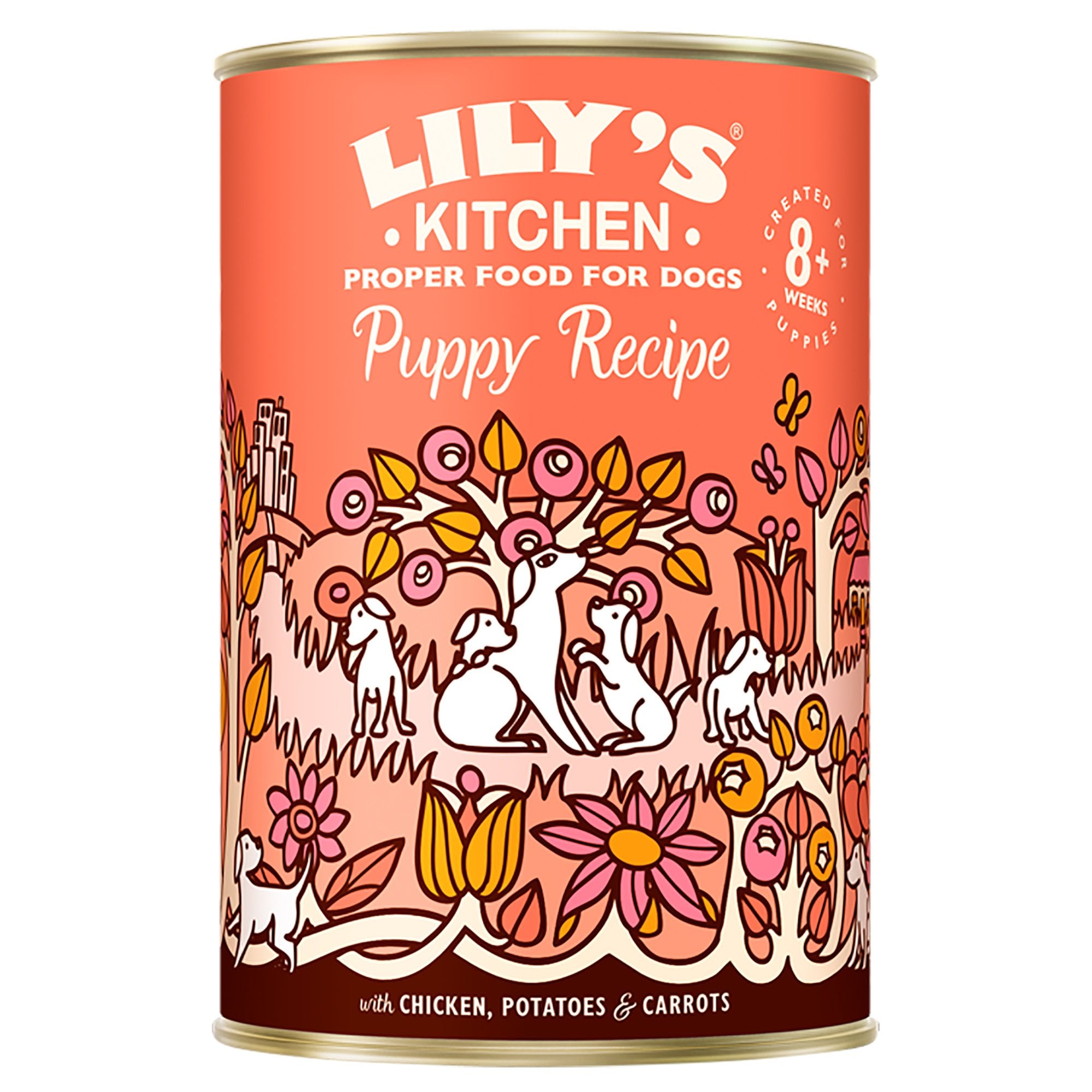 Puppy Recipe With Chicken Wet Dog Food 400g