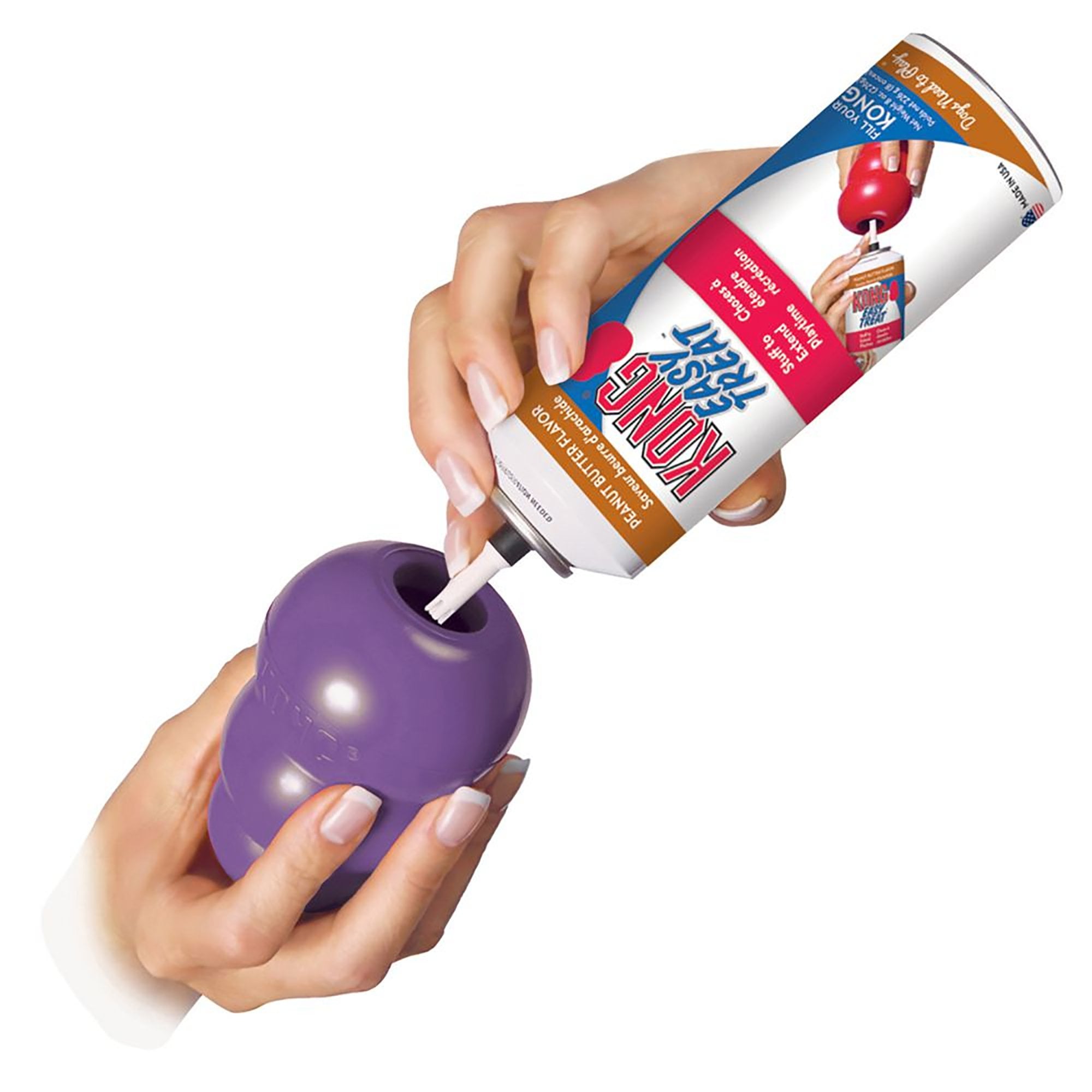 KONG Senior Classic Dog Toy Purple - Medium
