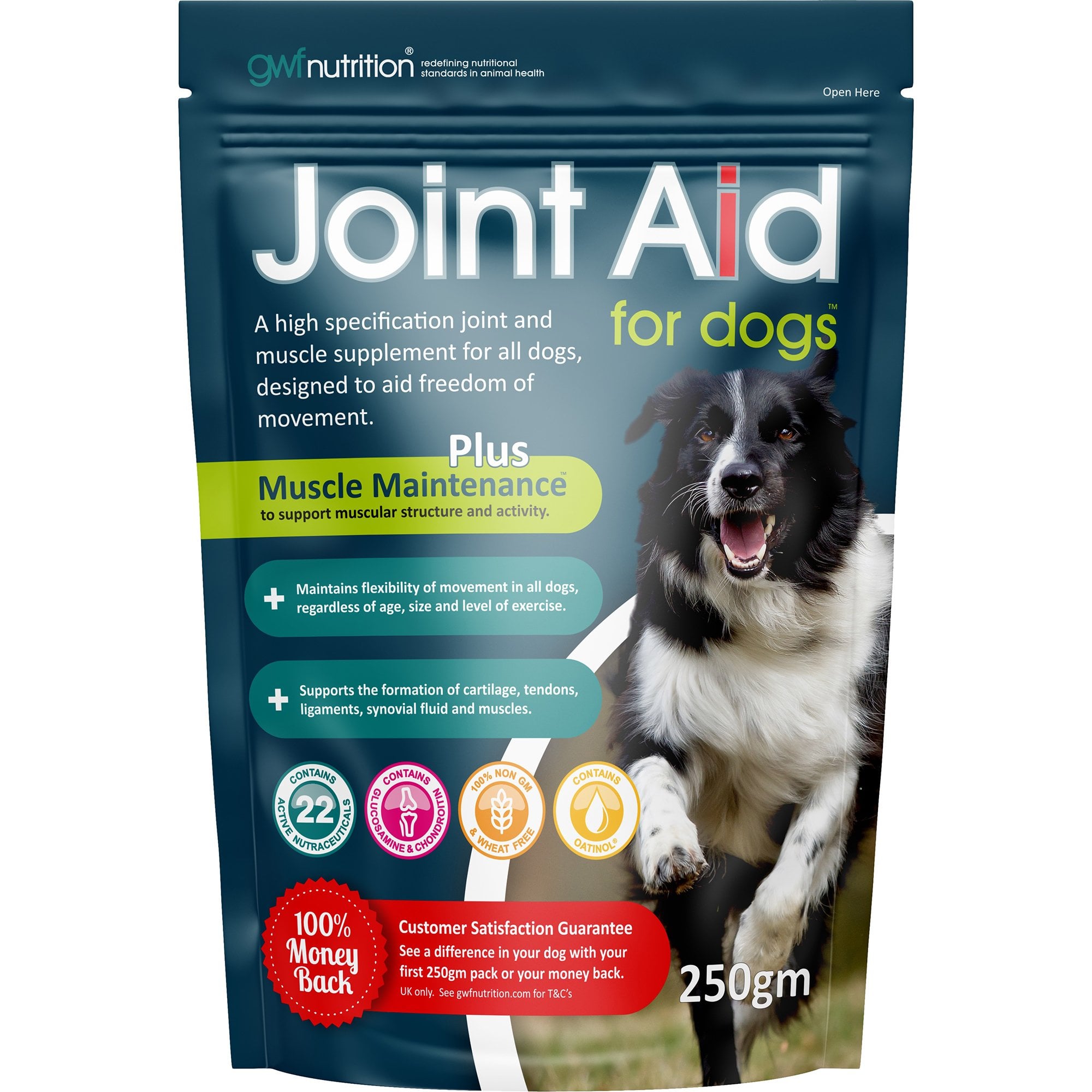 GWF Nutrition Joint Aid Supplement For Dogs 250g