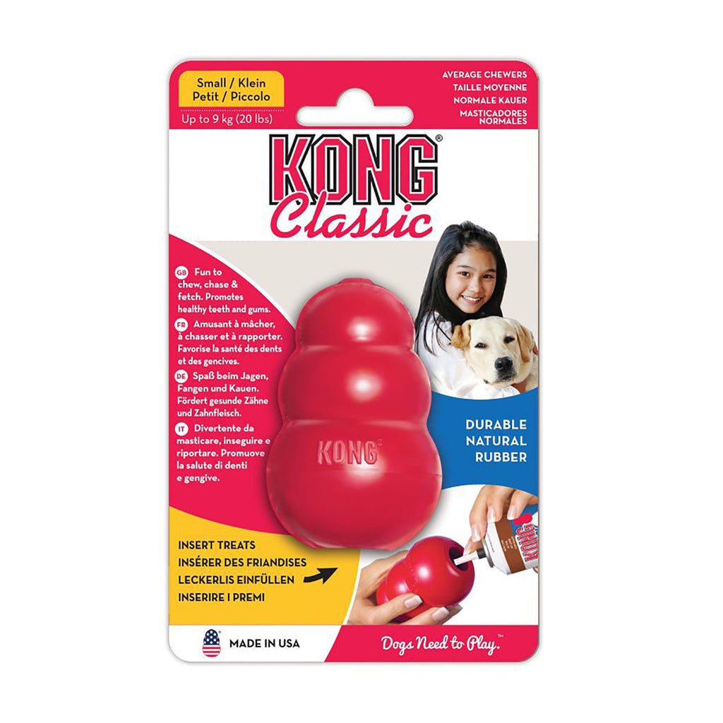 KONG Classic Red Dog Toy - Small