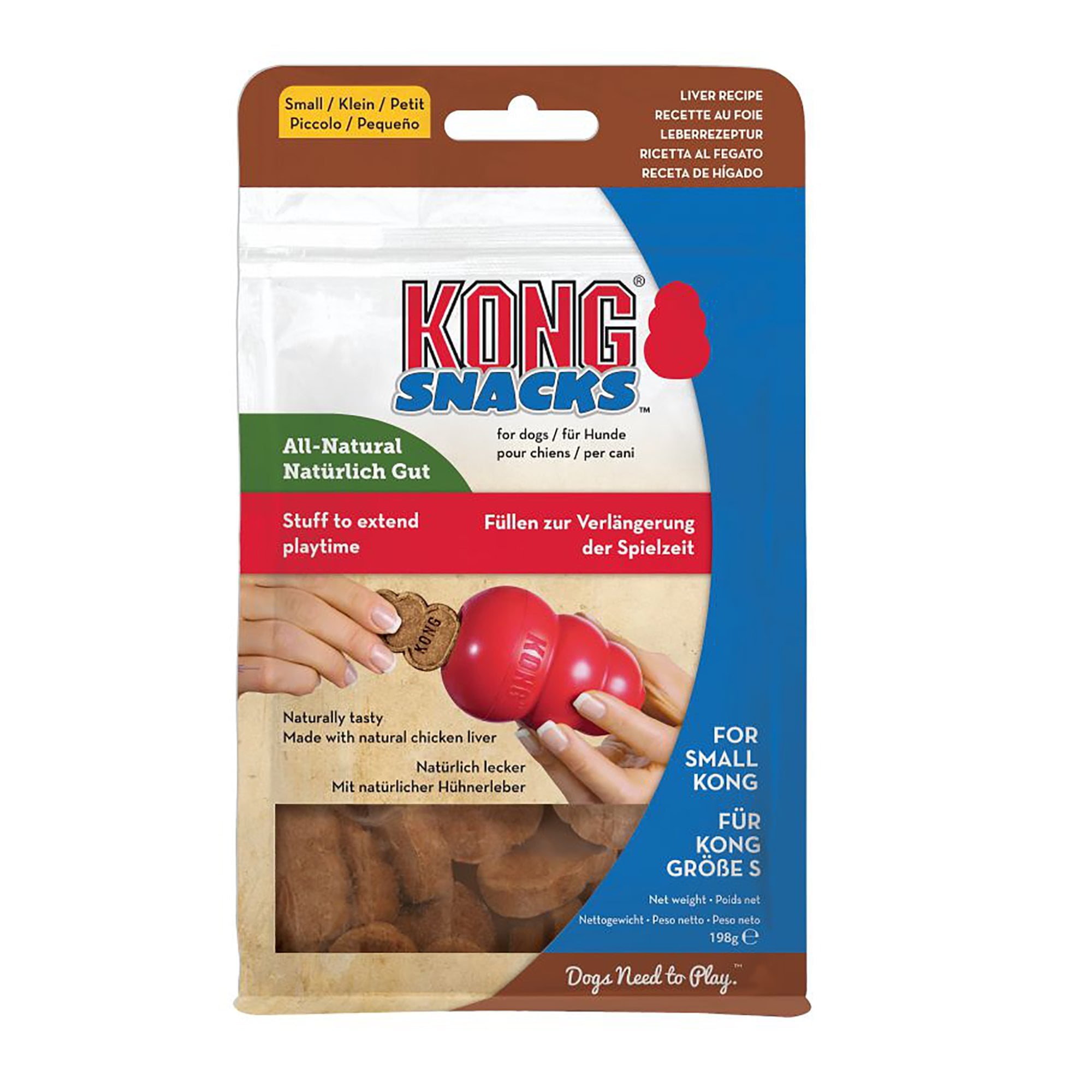 Snacks Adult Dog Treats Liver Small 198g