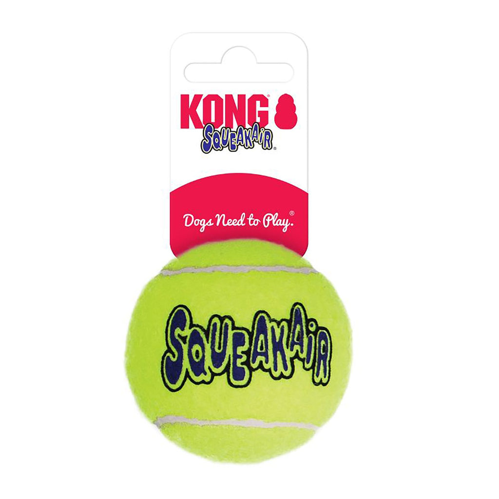 KONG Air Squeakair Tennis Ball Dog Toy Medium