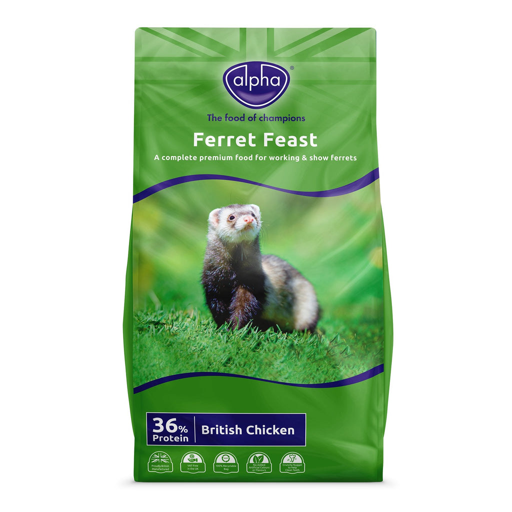 Alpha Ferret Feast Complete Ferret Food 10kg