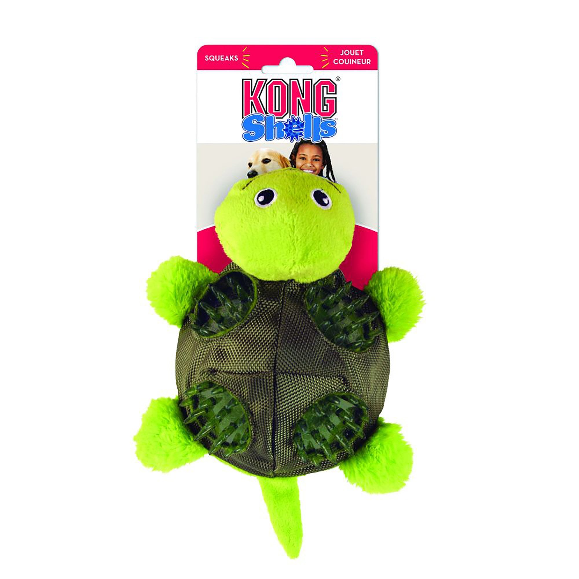 Shells Turtle Dog Toy Large