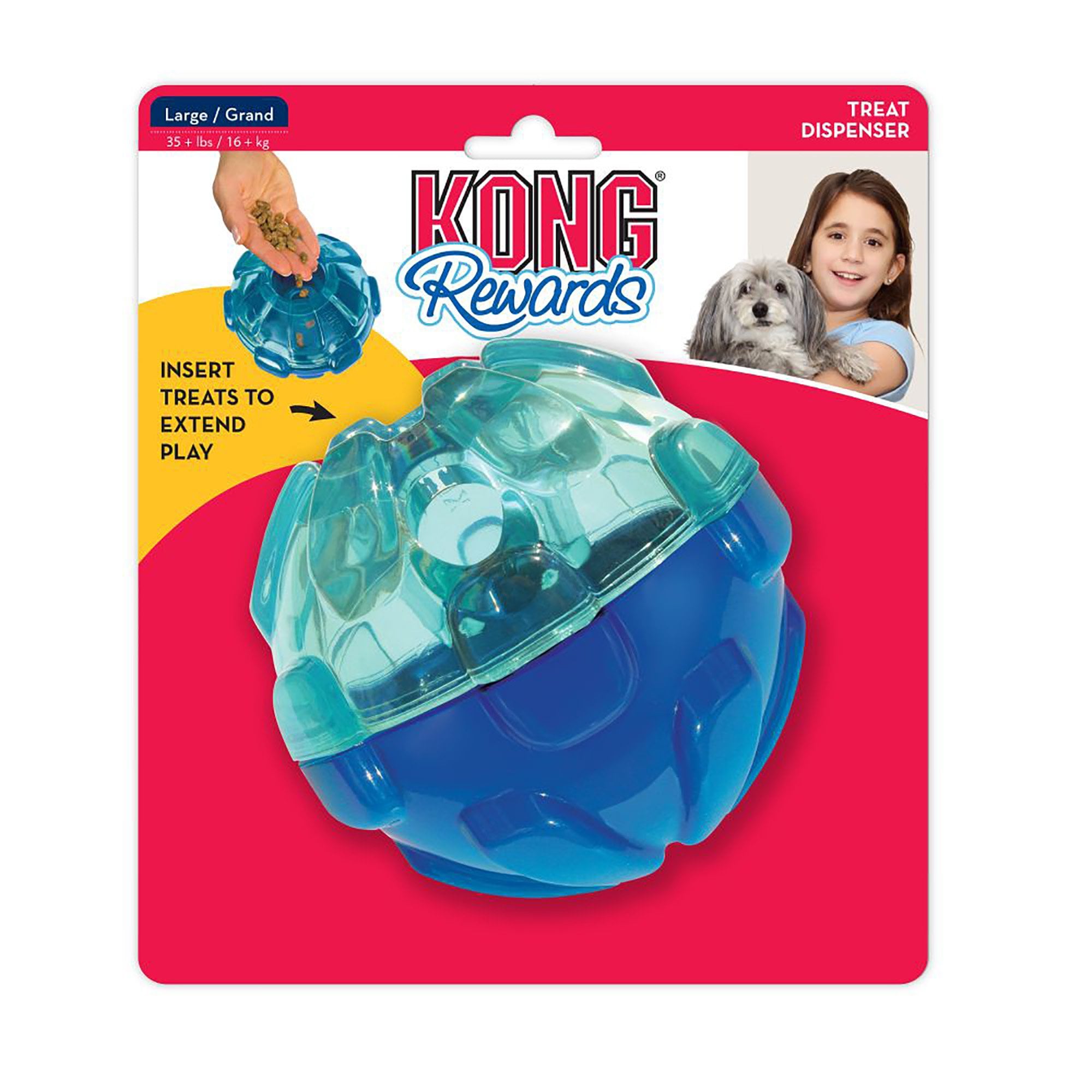 Rewards Ball Dog Toy - Large